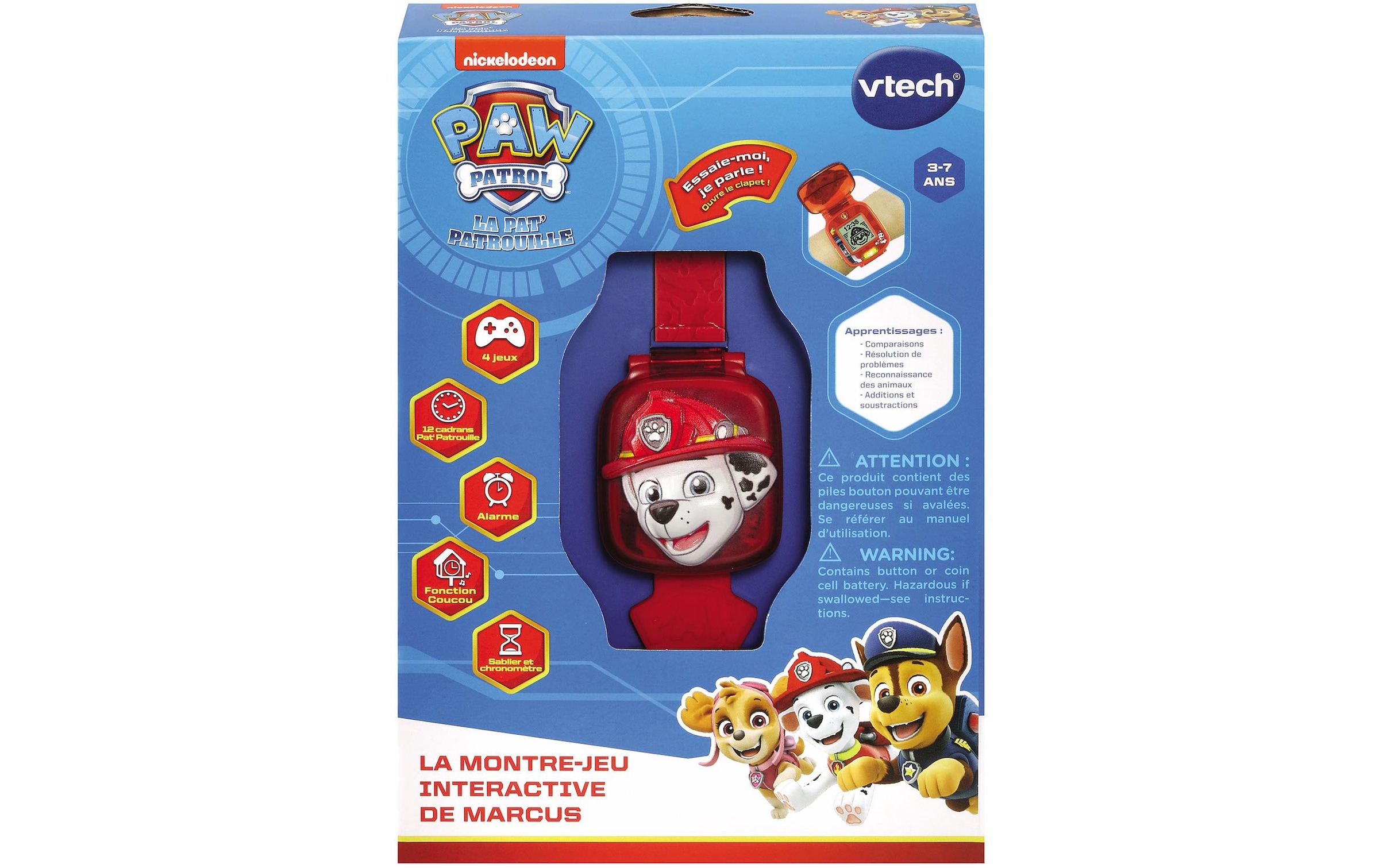 Vtech® Spieluhr »Paw Patrol-La montre-jeu interactive Marcus«