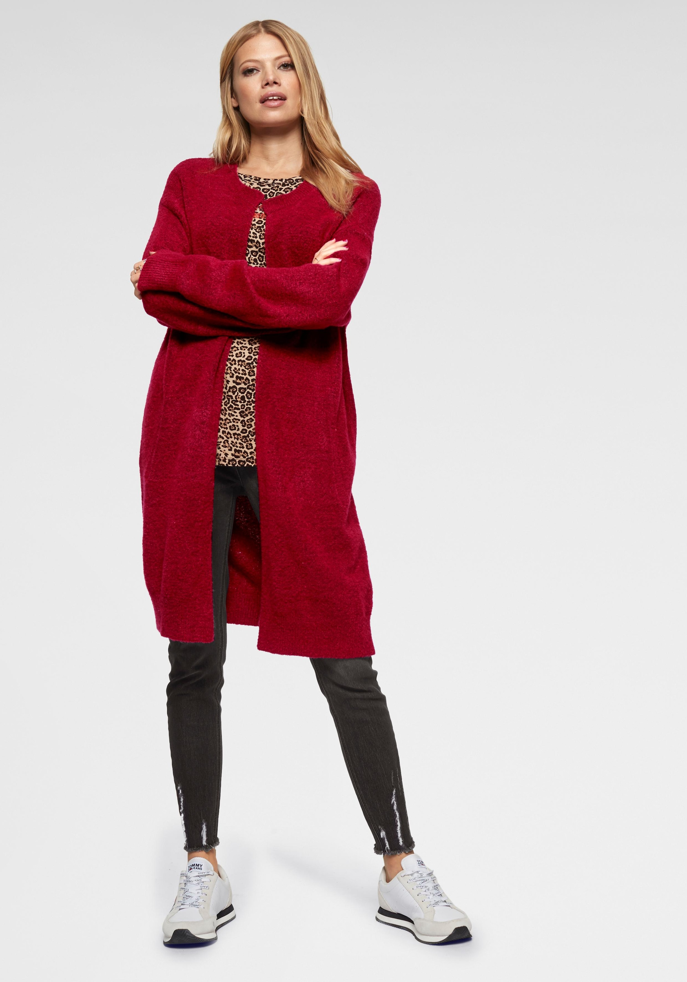 bei Jelmoli-Versand bestellen CASUAL Schweiz Strickjacke, Oversize Look online im Aniston