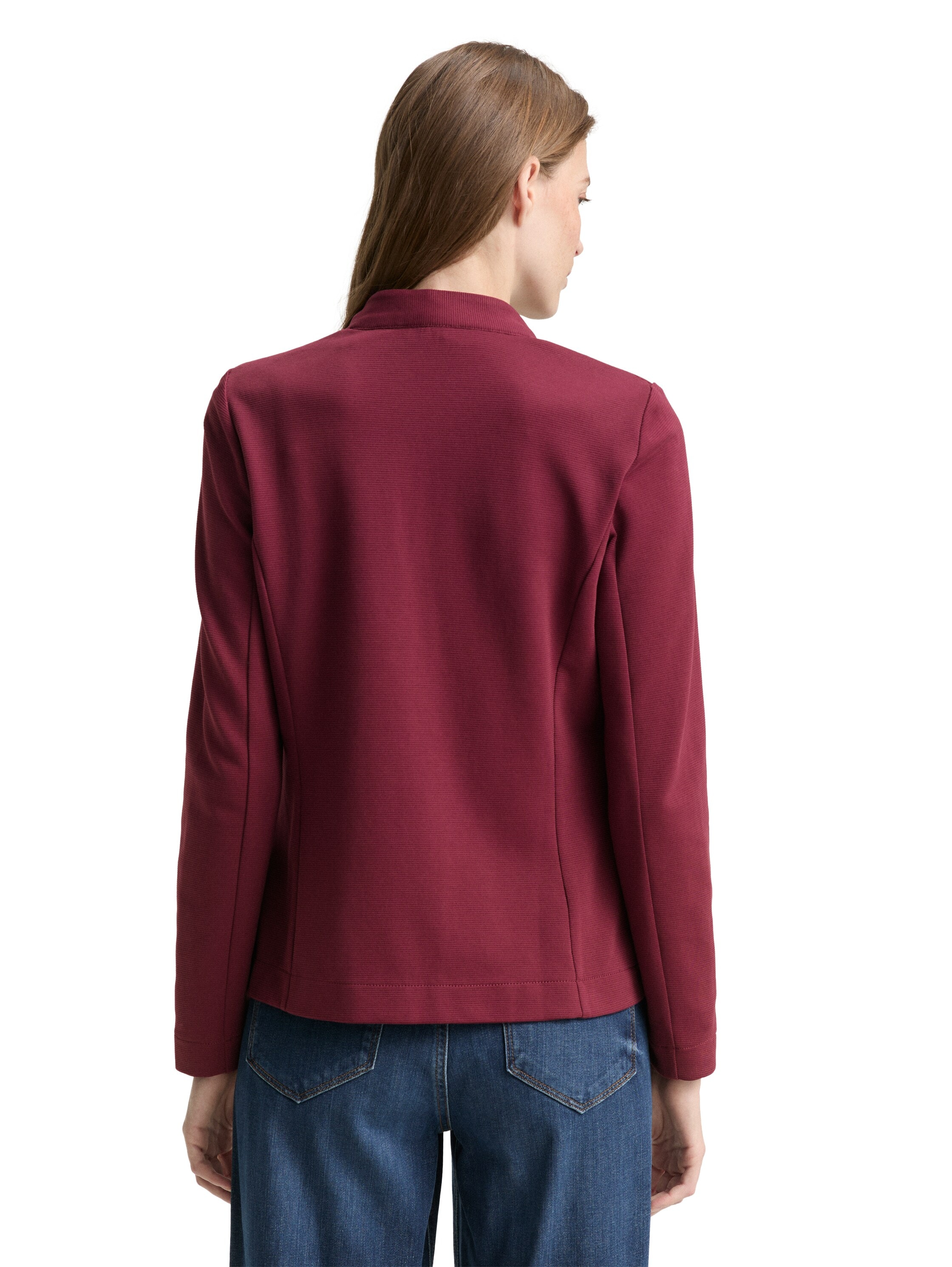 TOM TAILOR Sweatblazer »Ottoman«, mit aufgesetzten Taschen und Struktur