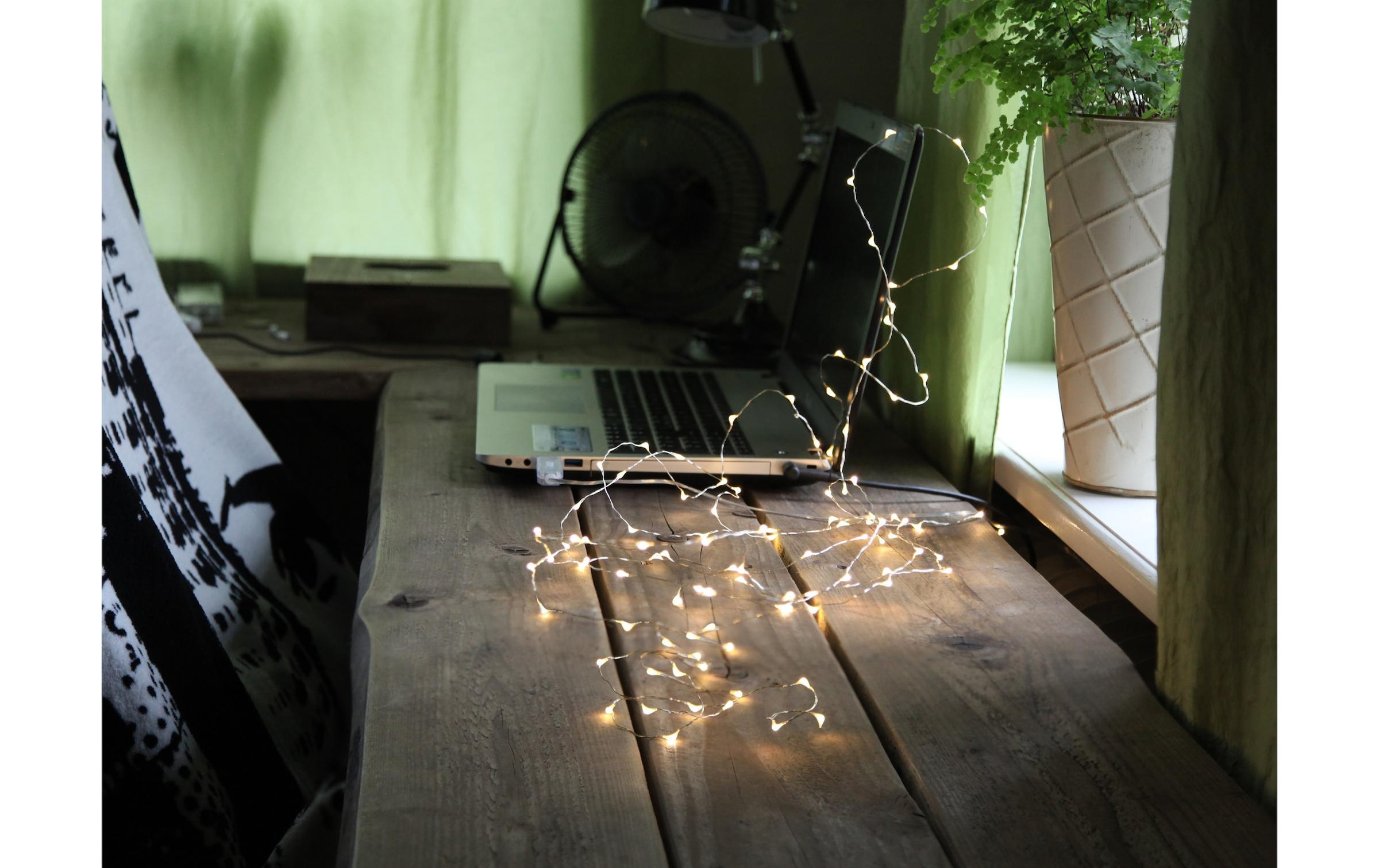 Parforce Traditional Hunting LED-Lichterkette »LED-Angel Hair mit USB Stecker«, 100 St.-flammig
