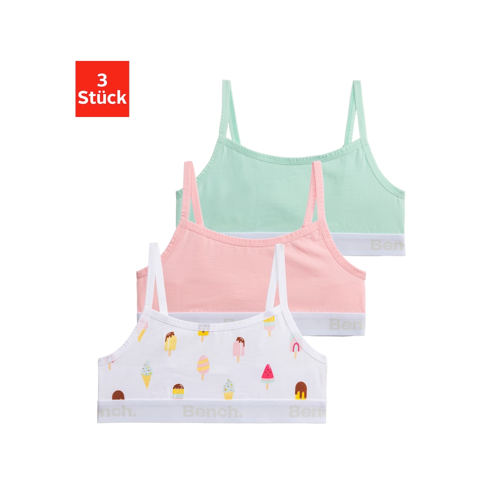Bench. Bustier, (Packung, 3 tlg.)
