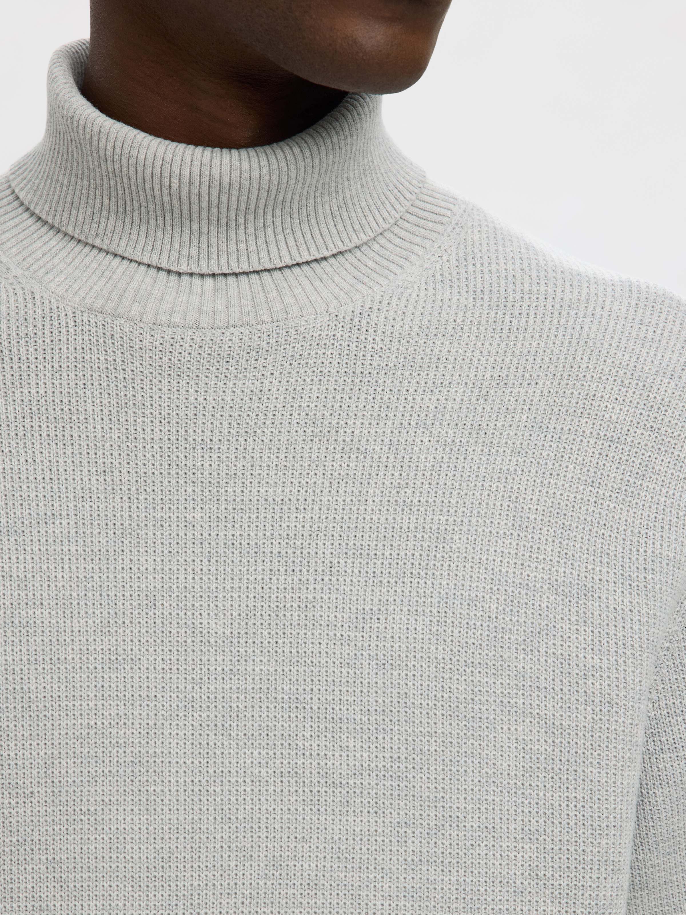 SELECTED HOMME Rollkragenpullover »SLHDANE LS KNIT STRUCTURE ROLL NECK NOOS«