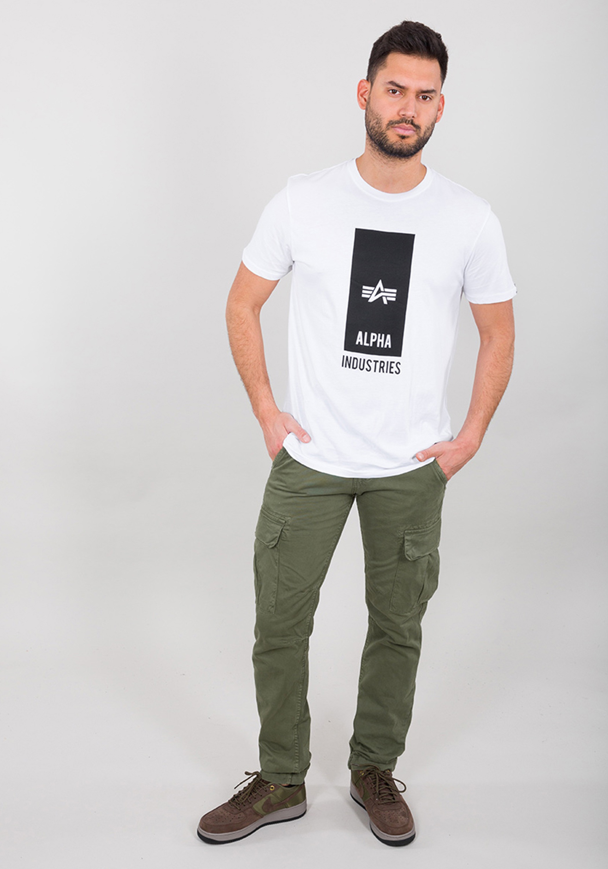 Alpha Industries T-Shirt »Alpha Industries Men - T-Shirts Block Logo T-Shirt«
