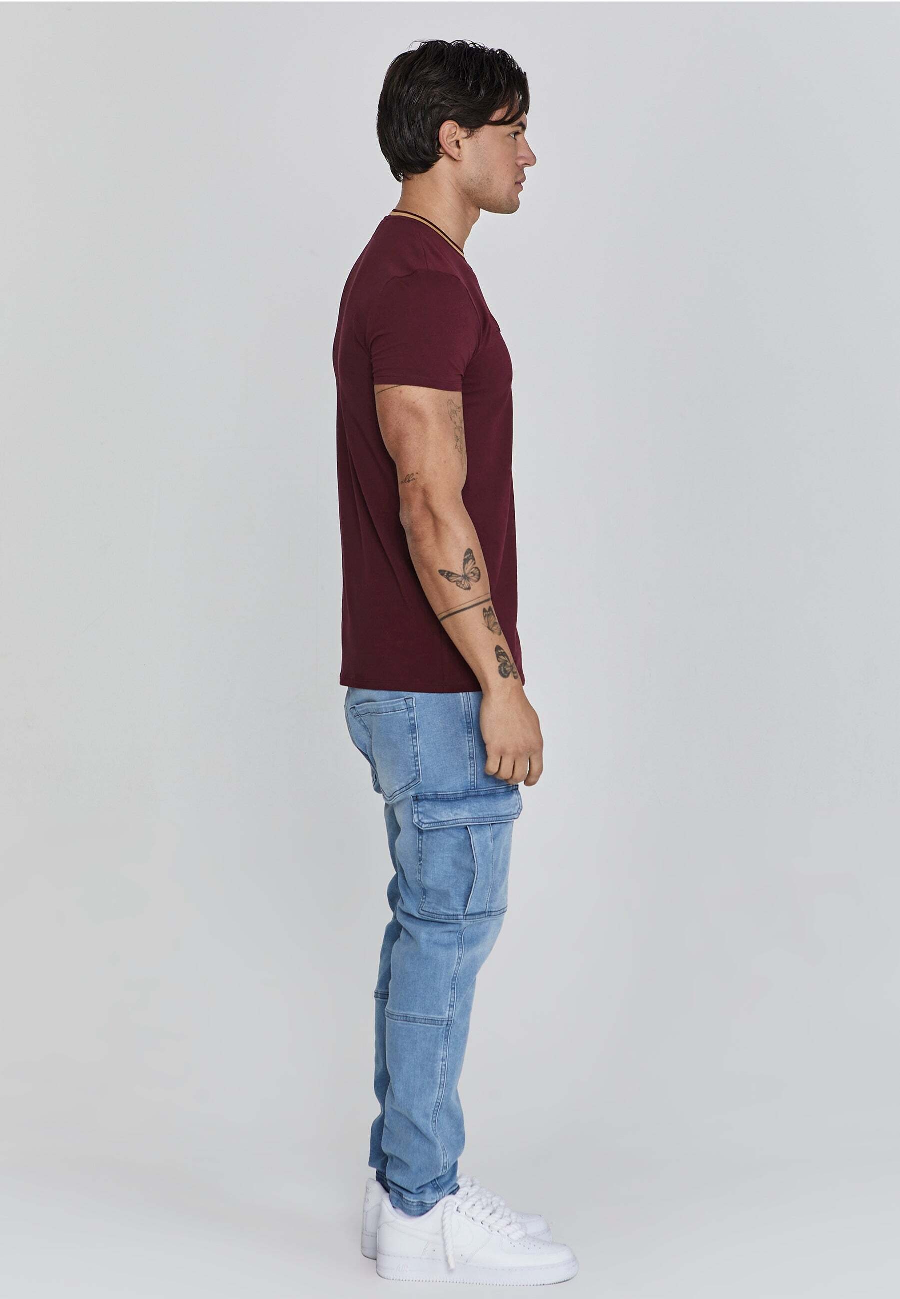 Siksilk T-Shirt »Siksilk T-Shirt Muscle Fit T-Shirt«