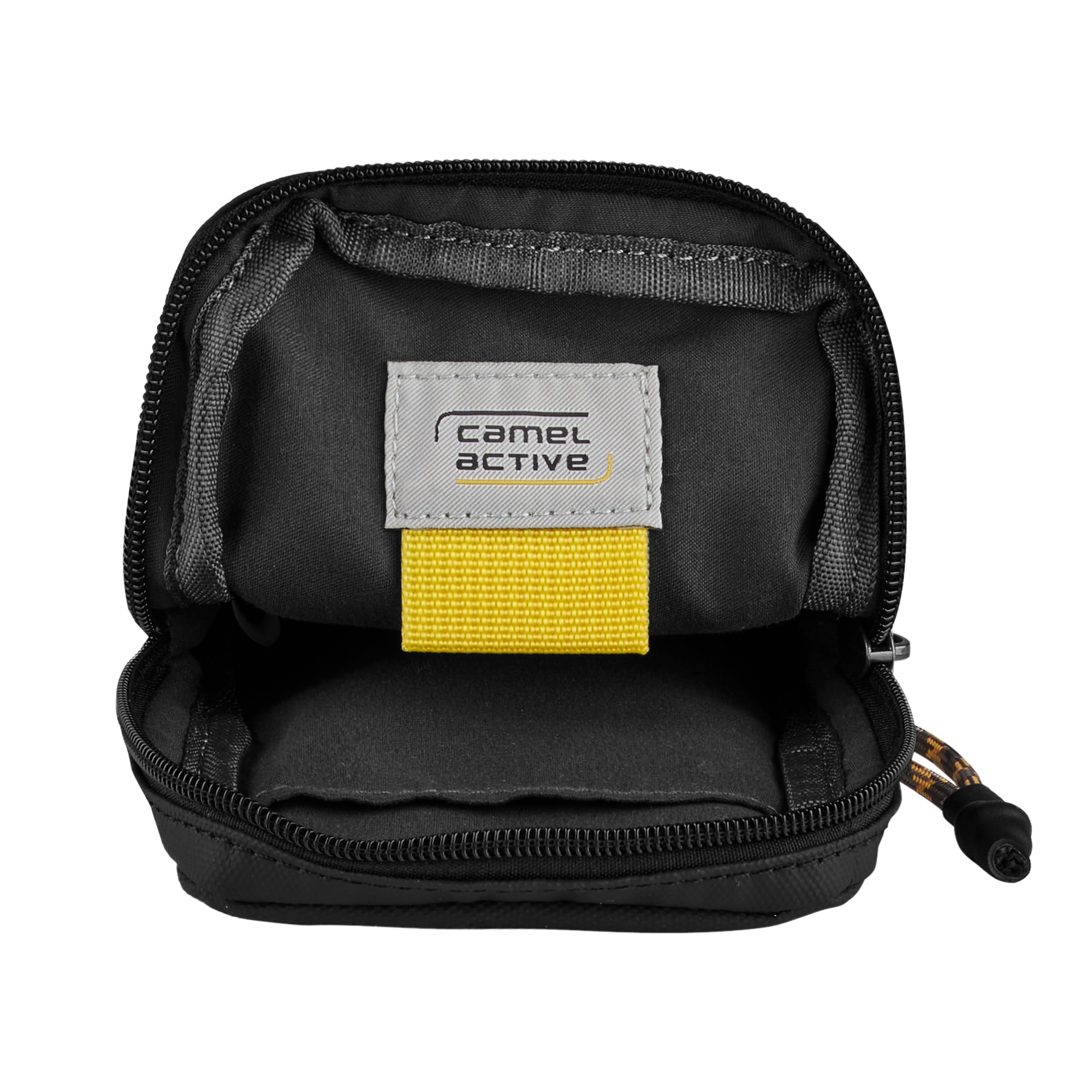 camel active Handytasche »Explore«, wasserabweisendes recyceltes Nylon und reflektierende Reissverschlüsse
