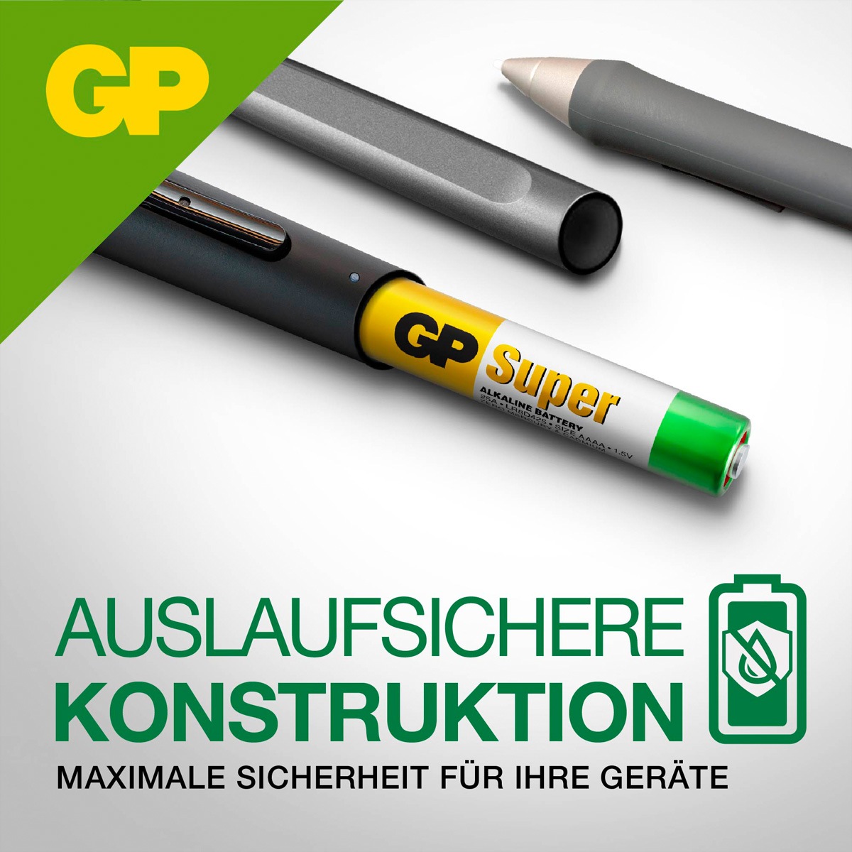 GP Batteries Akku-Ladestation »GP Batterie Super Alkaline AAAA 2x, 1,5V«