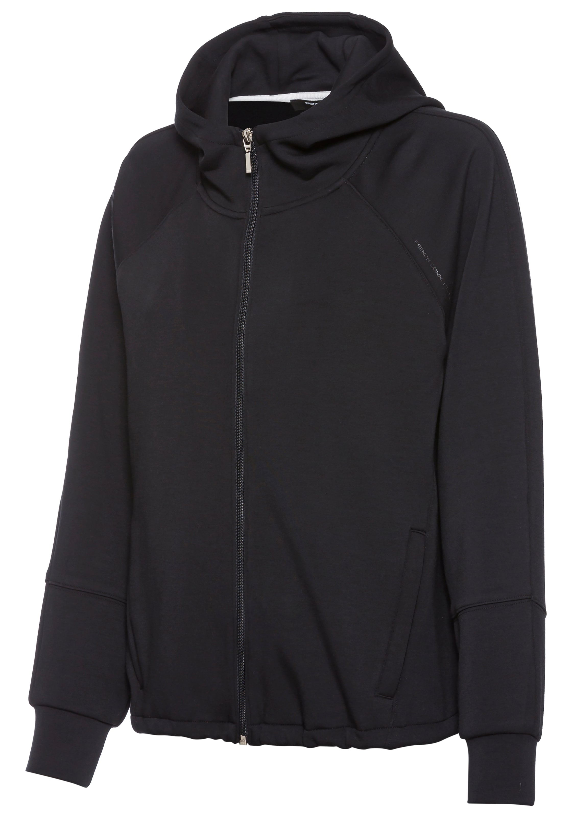 French Connection Sweatjacke, mit seitlichen Reissverschlusstasche, Loungewear
