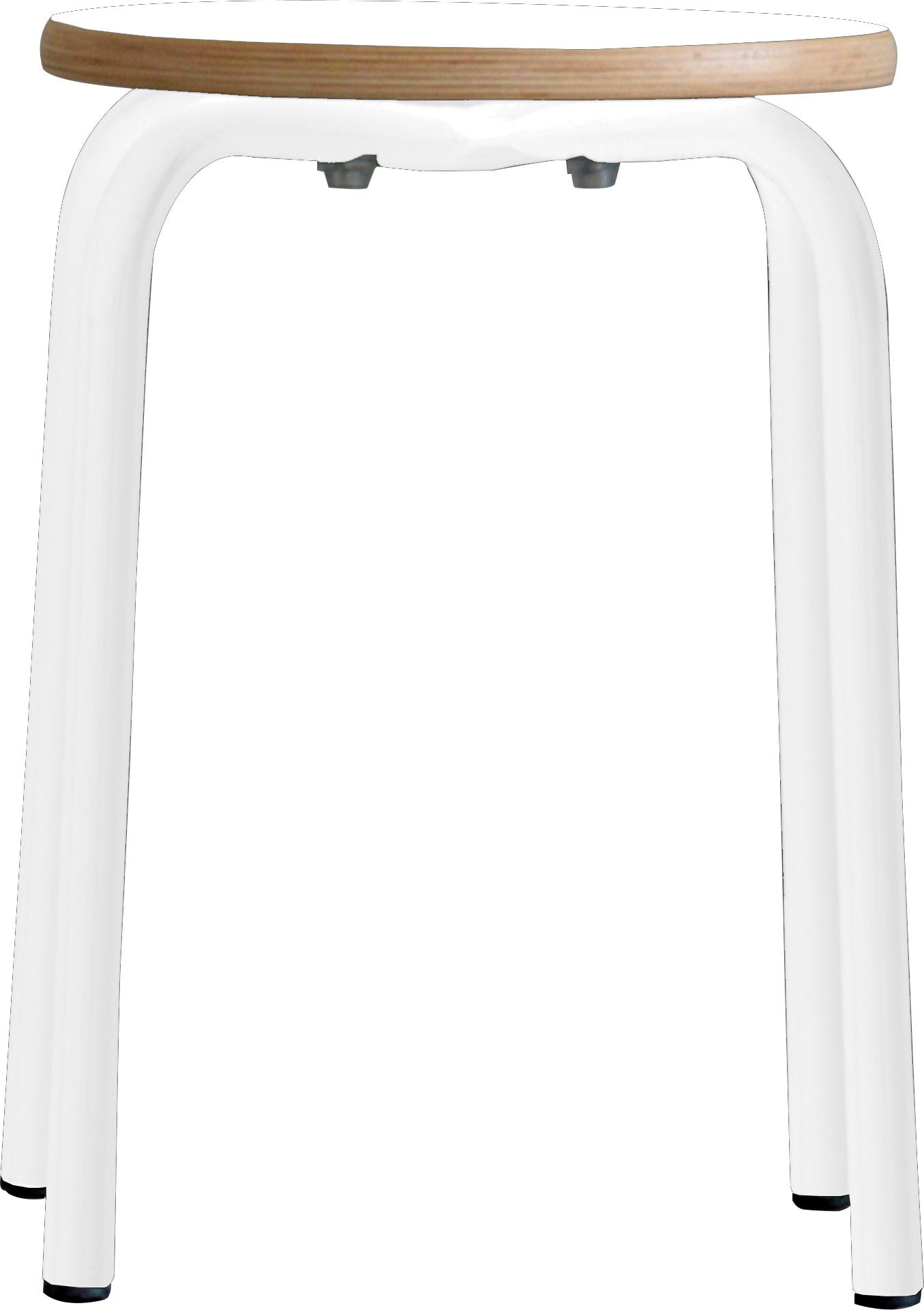 Fiam Hocker »paris«, in 3 Farben, stapelbar, Sitzhöhe 46 cm