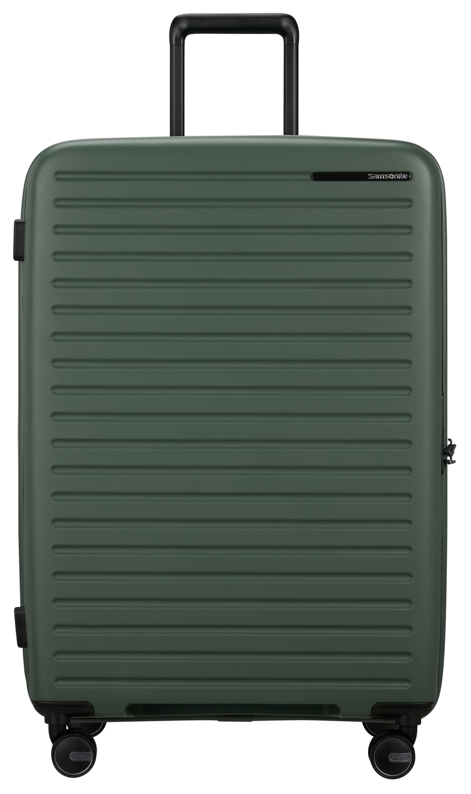 Samsonite Hartschalen-Trolley »RESTACKD, verschiedene Grössen und Farben«, (mit Packtaschen), 4 Rollen, Reisekoffer mit TSA Schloss Volumenerweiterung Packtaschen