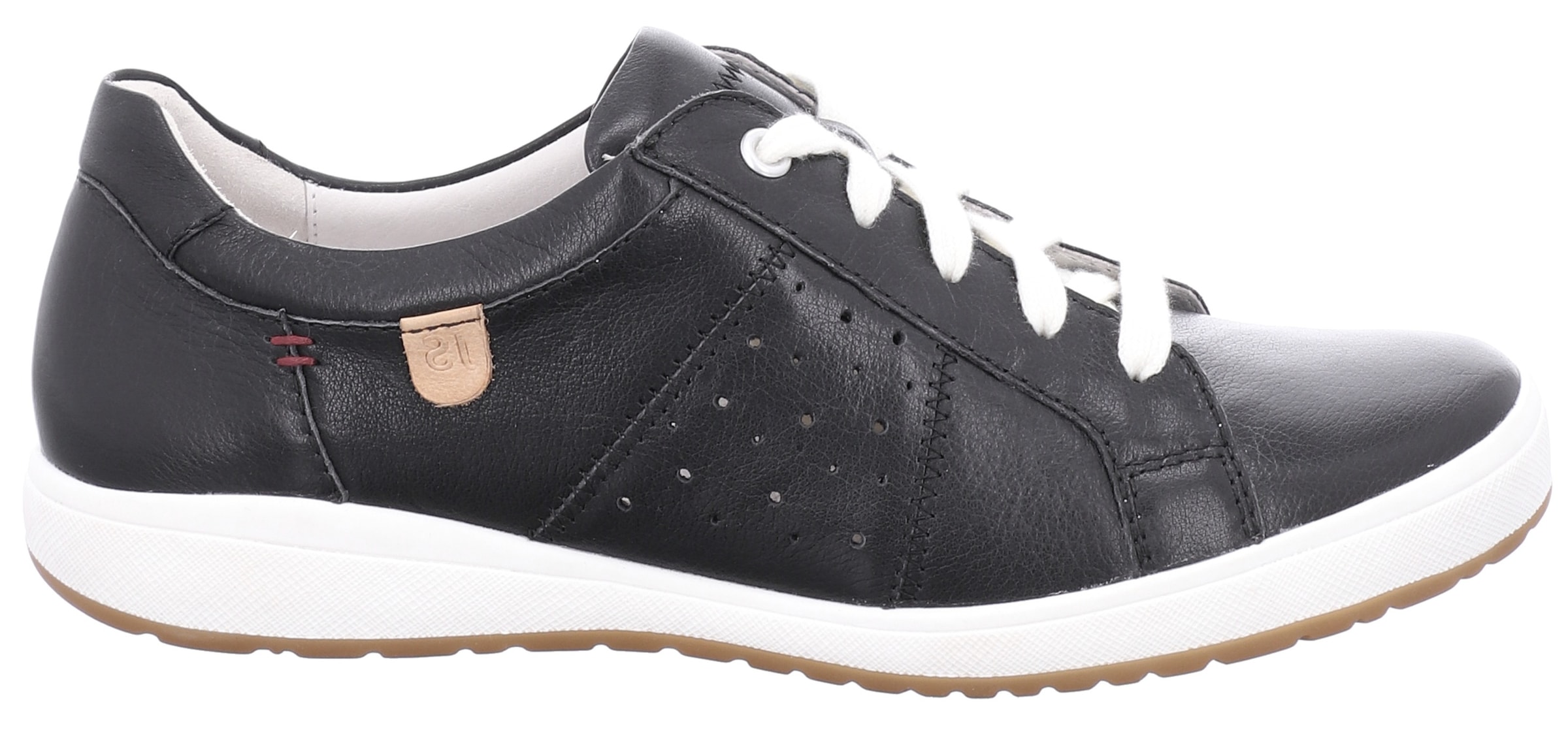 Josef Seibel Sneaker »CAREN 01«, Freizeitschuh, Halbschuh, Schnürschuh mit gepolstertem Schaftrand