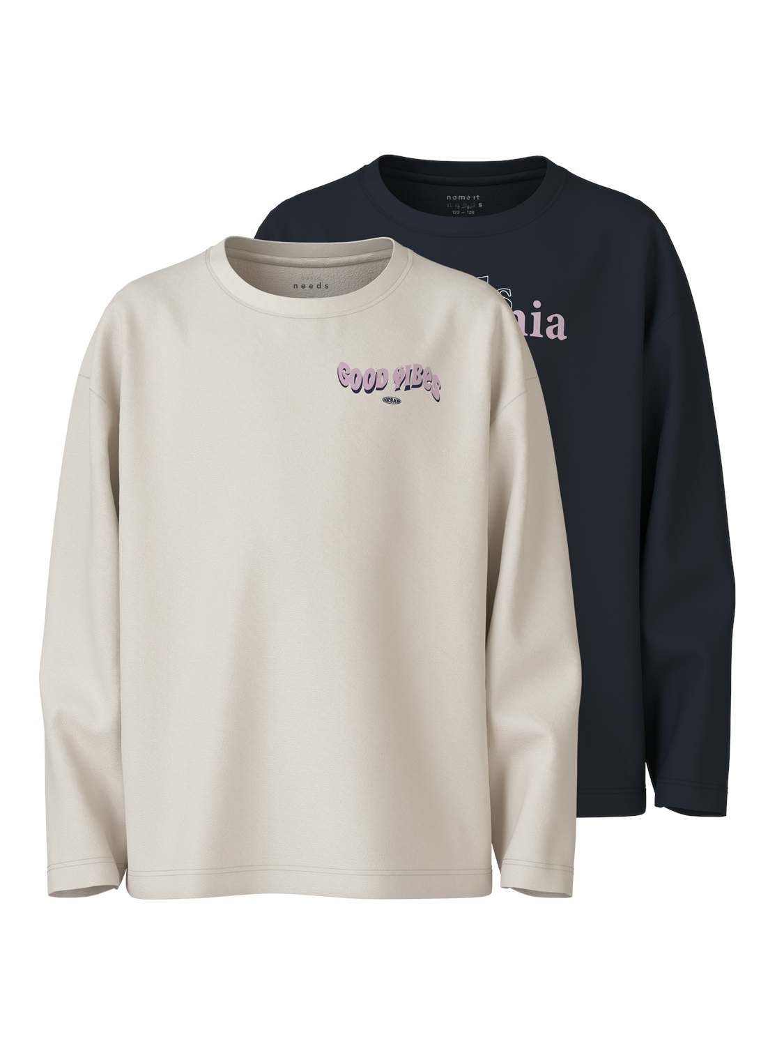 Name It Langarmshirt »NKFVEEN 2P LS RLX TOP«