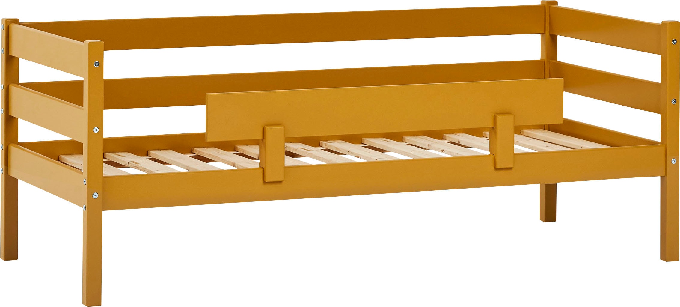 Hoppekids Einzelbett »ECO Comfort Kinderbett, Kiefer Massivholz, Jugendbett inkl. Rollrost« 70x160 cm, wahlweise in verschieden Farben/ Matratze/ Absturzsicherung