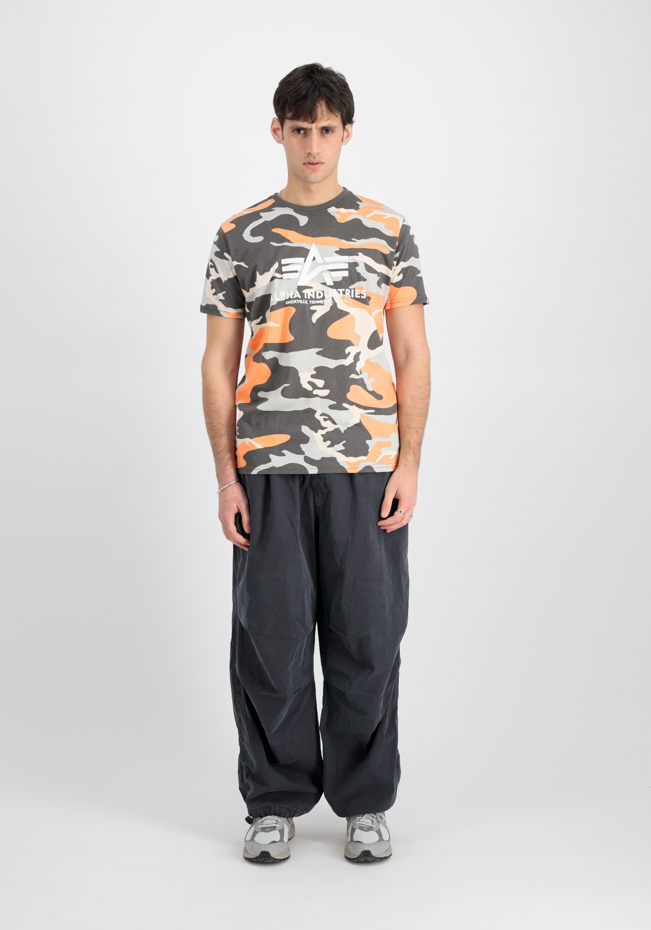 Alpha Industries T-Shirt »Alpha Industries Men - T-Shirts Basic T-Shirt Camo PP«