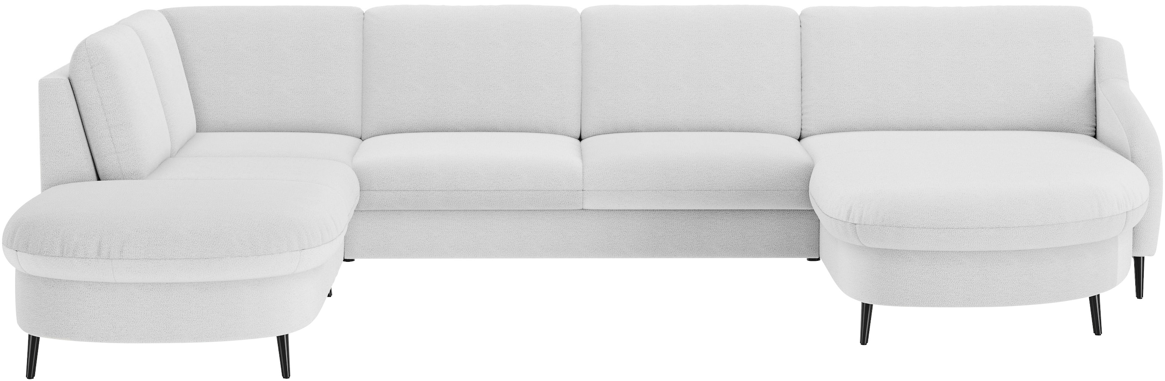 sit&more Wohnlandschaft "Soul U-Form" wahlweise mit Bett und Bettkasten