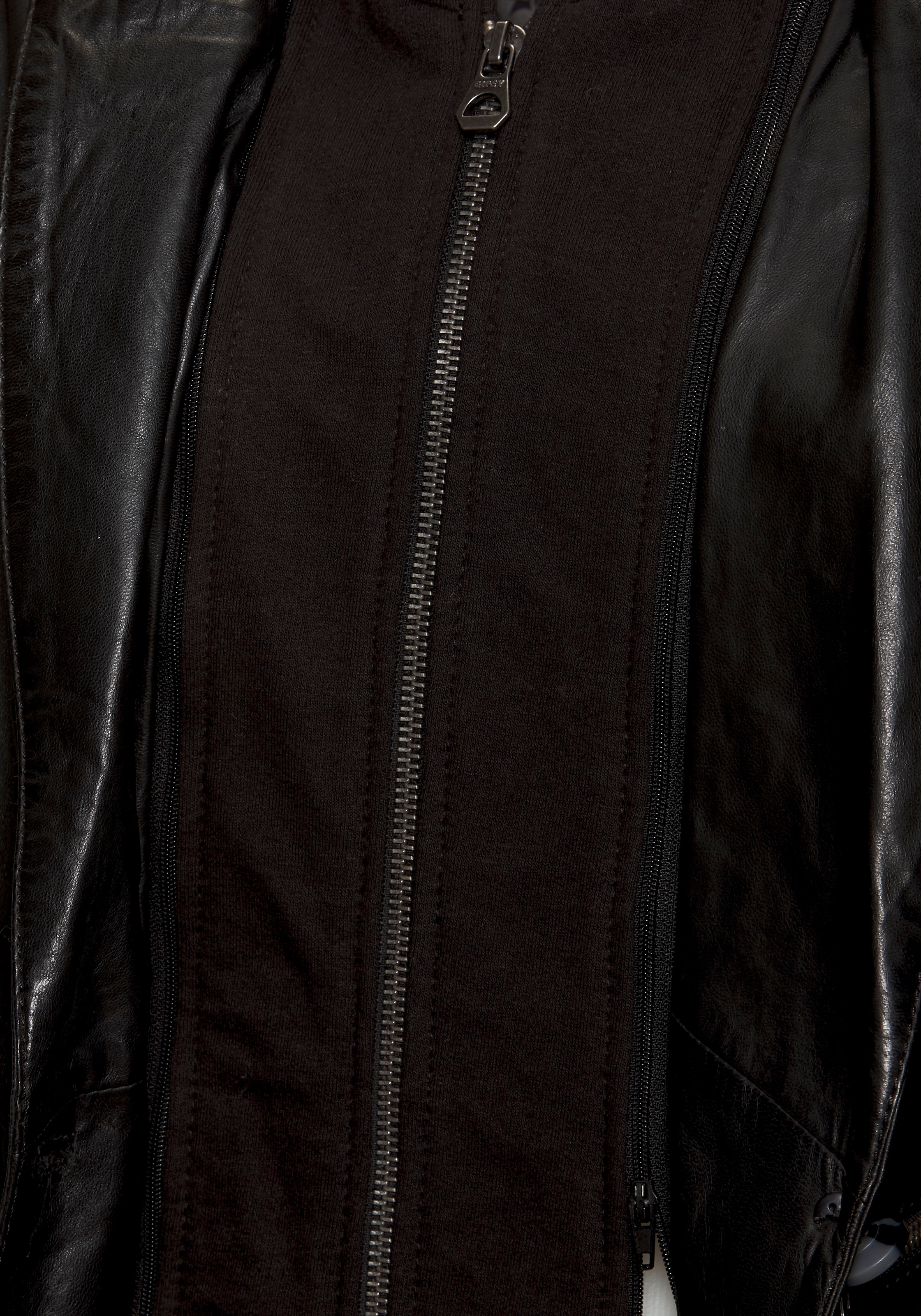 Mauritius Lederjacke »AMALI«, mit Kapuze, cooler hochwertiger Lederblazer im 2-in-1-Look mit Kapuze