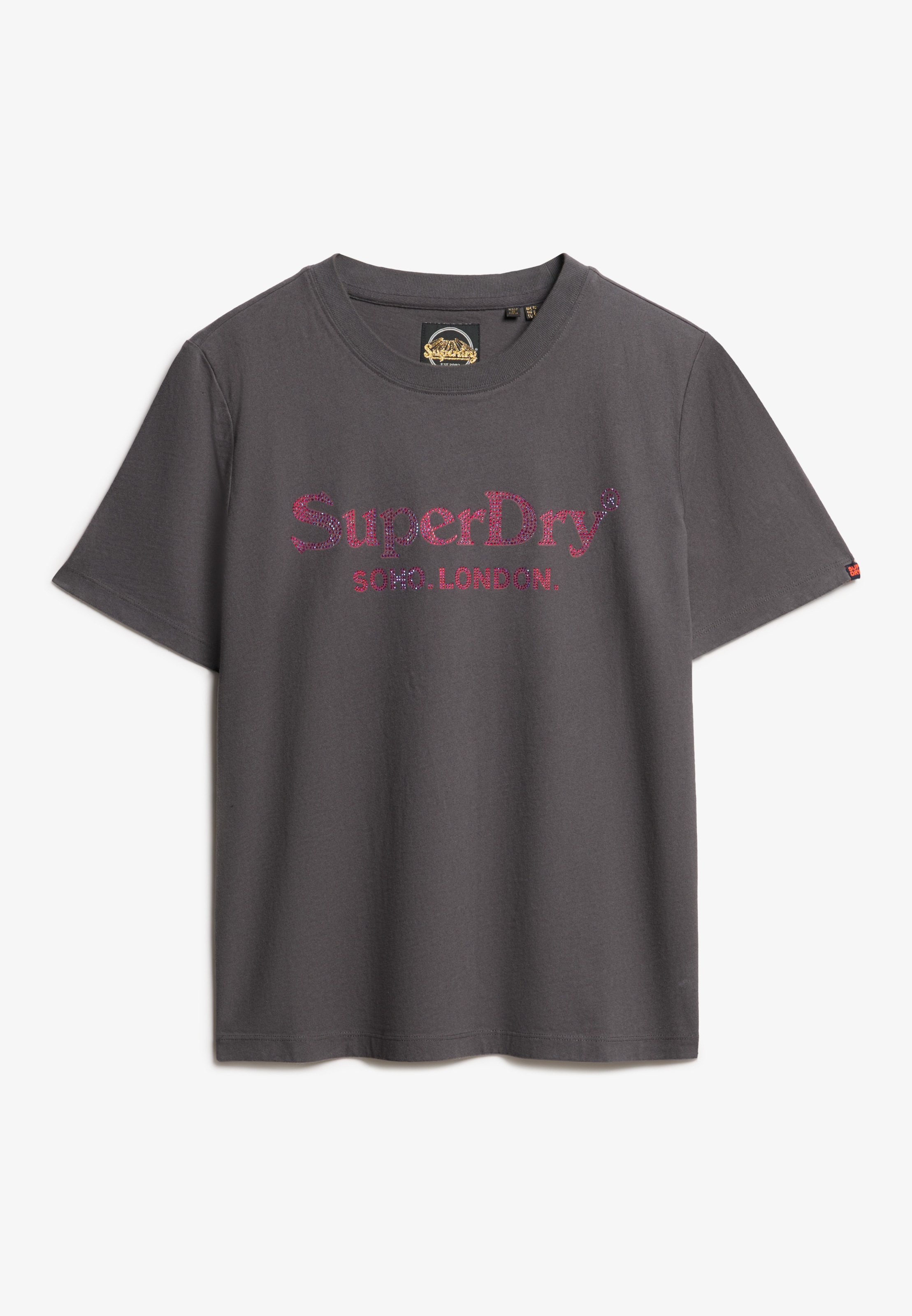 Superdry Kurzarmshirt »VENUE METALLIC RELAXED TEE«