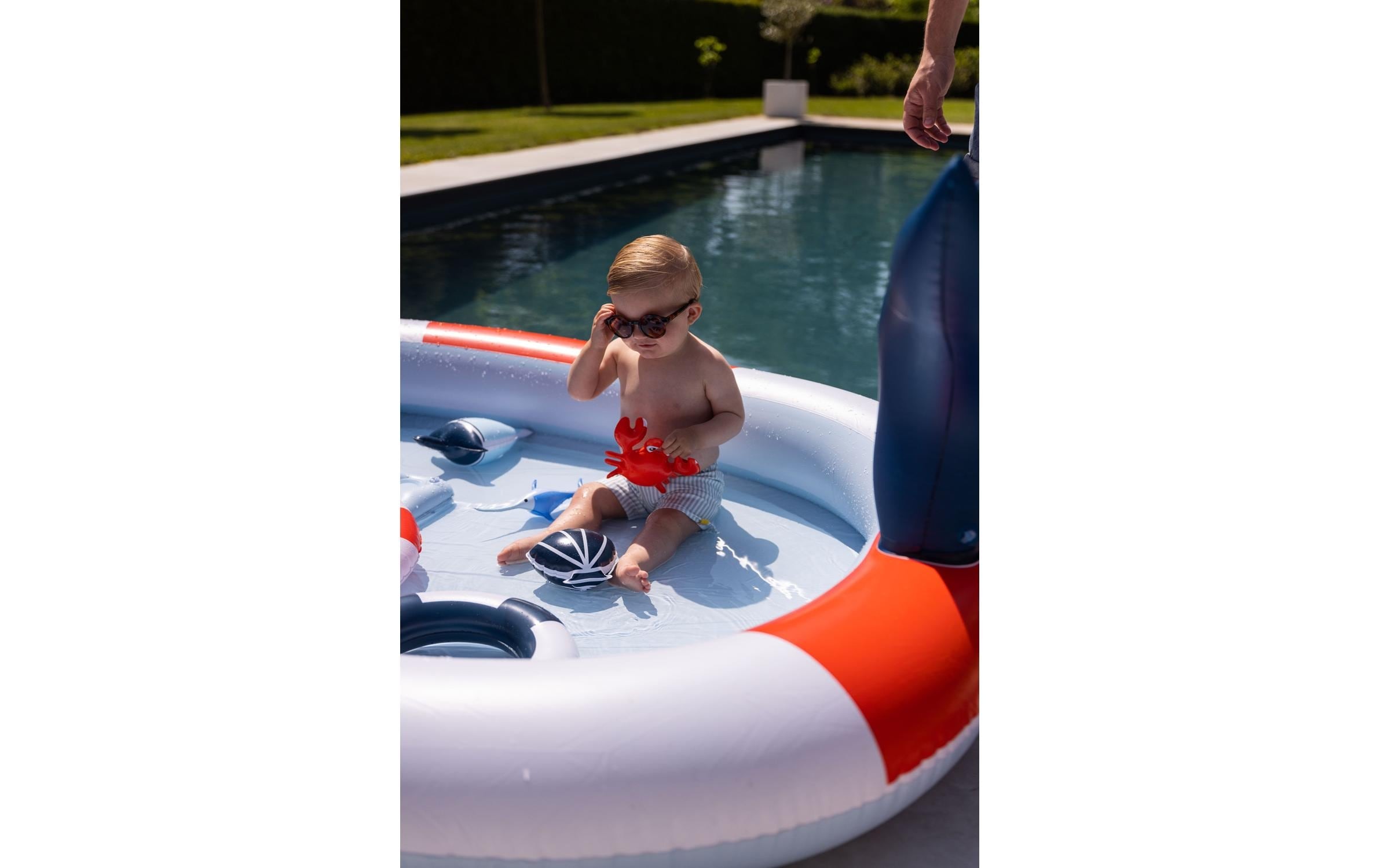Planschbecken »Swim Essentials Whale Adventure Ø 210 cm«