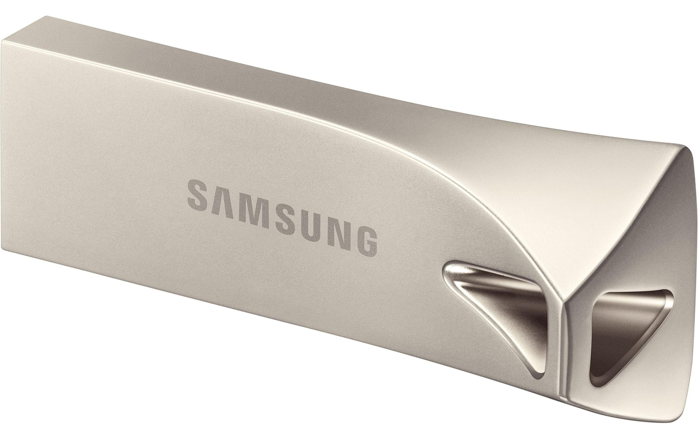 Samsung USB-Stick »USB3.1 Bar Plus Titan 128GB«, (Lesegeschwindigkeit 400 MB/s)