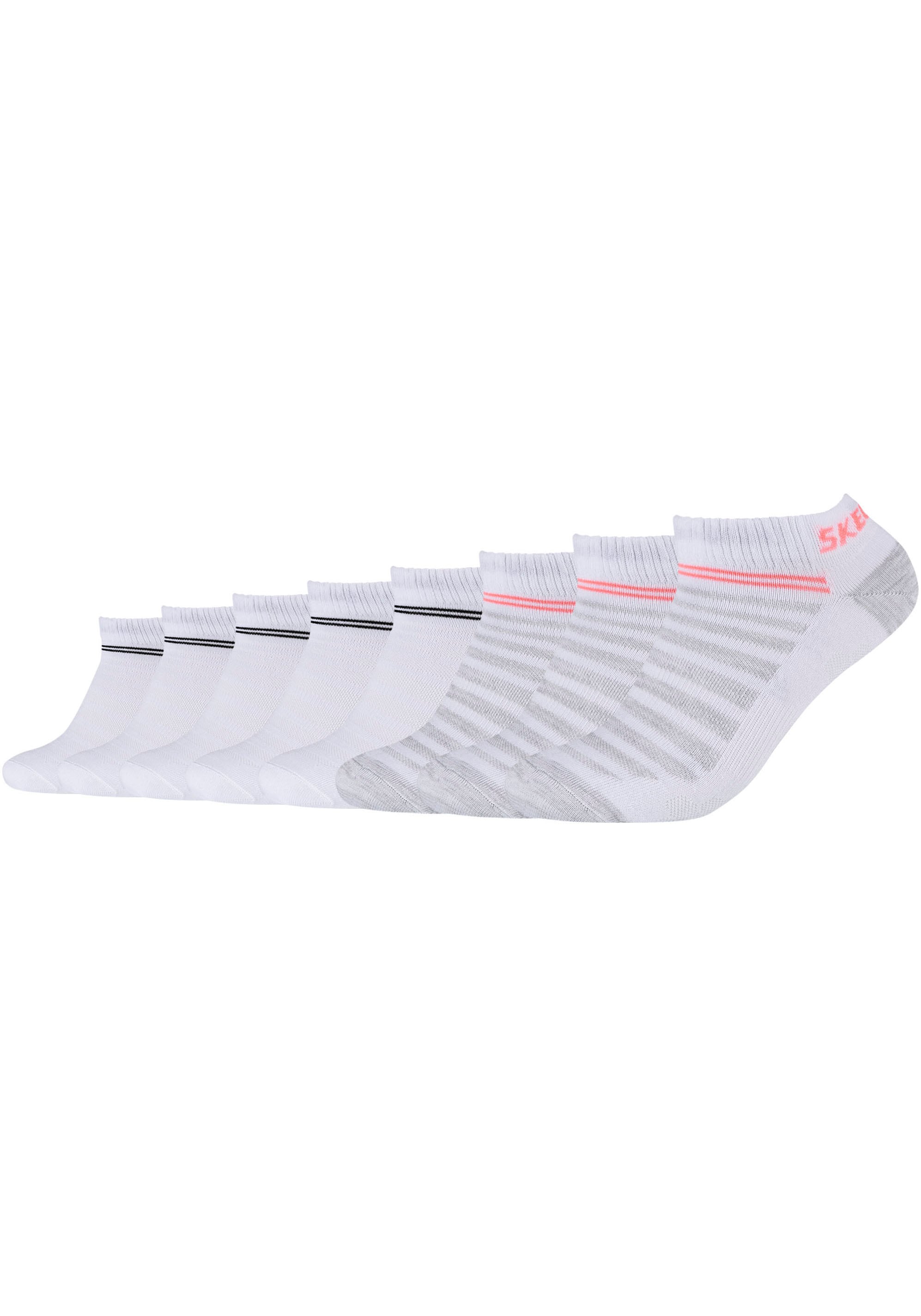 Skechers Sneakersocken, (Packung, 8 Paar)