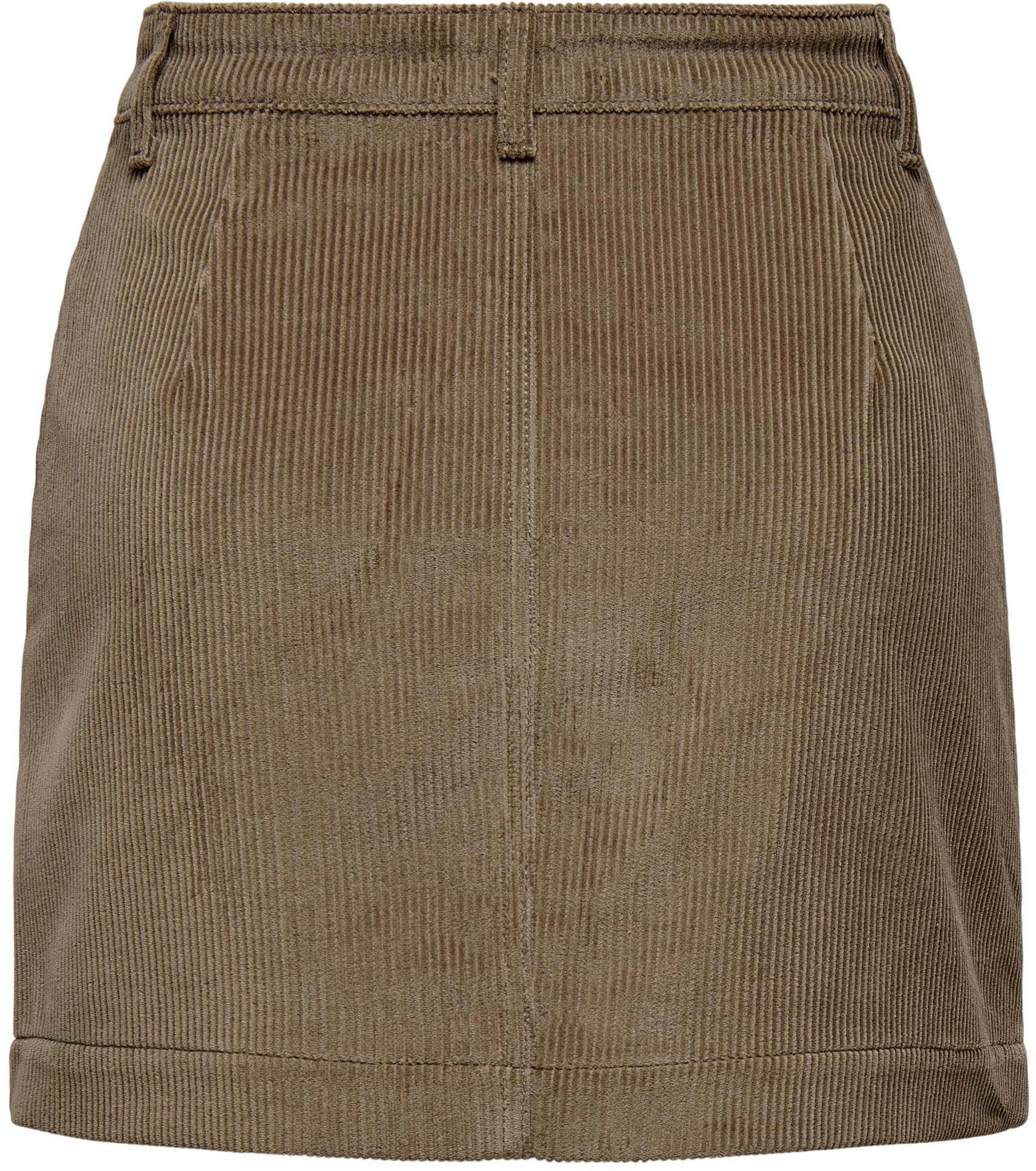 ONLY Minirock »ONLAMAZING HW CORD SKIRT«