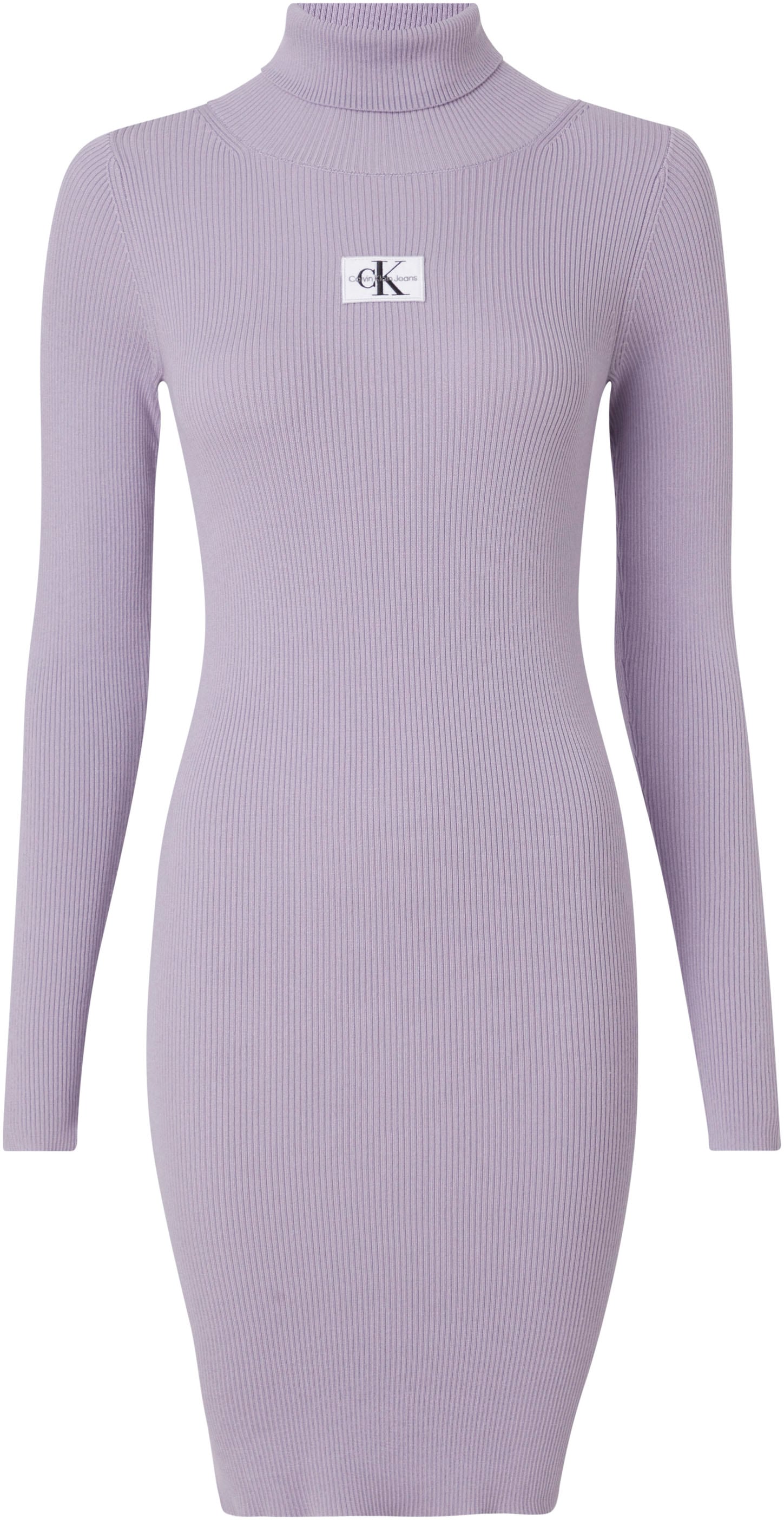 Calvin Klein Jeans Strickkleid »BADGE ROLL NECK SWEATER DRESS« online  kaufen | Jelmoli-Versand