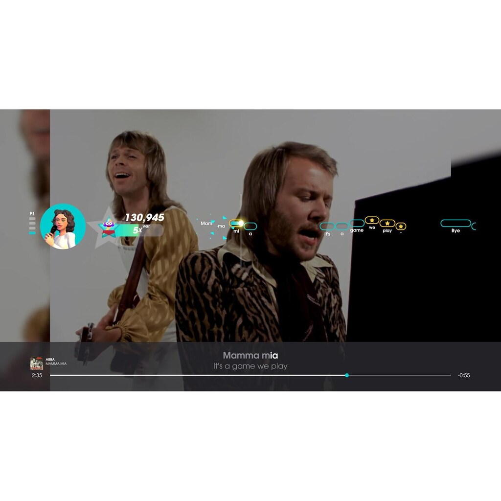 Spielesoftware »GAME Lets Sing ABBA + 2 Mics«, Nintendo Switch