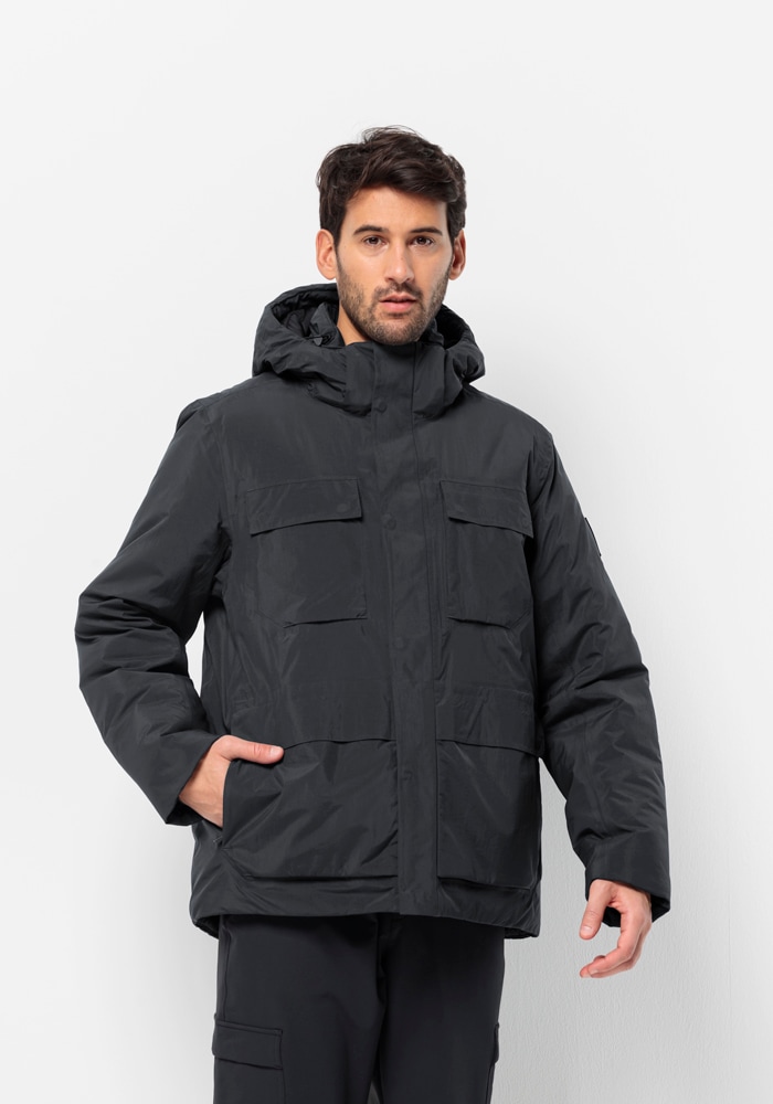 Jack Wolfskin Winterjacke »TEXTOR UTILITY JKT M«, mit Kapuze