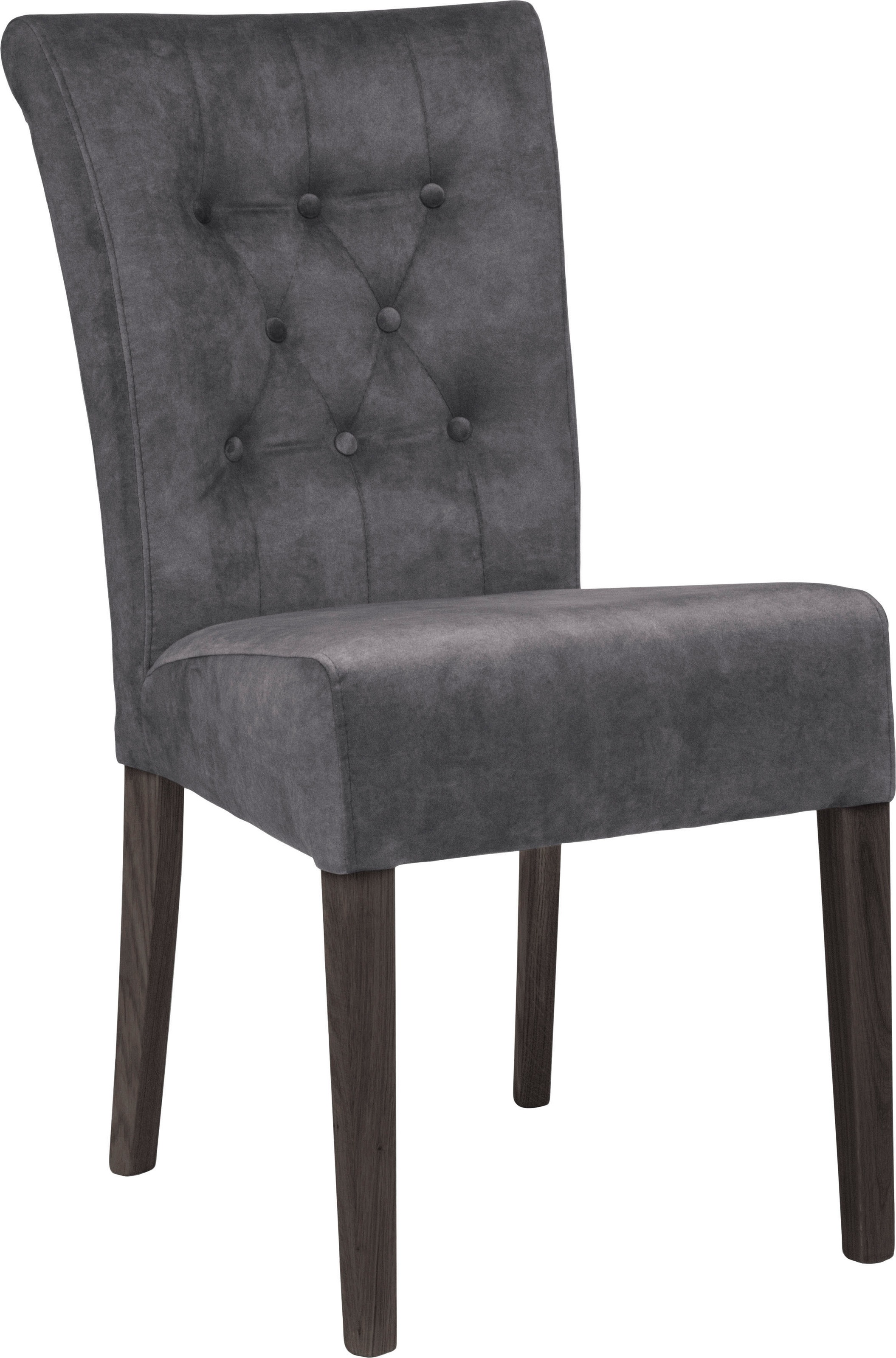 Home affaire Esszimmerstuhl "Queen" (Set) 2 Stk.Polsterstuhl mit Knopfheftung, 2er, 4er oder 6er Set