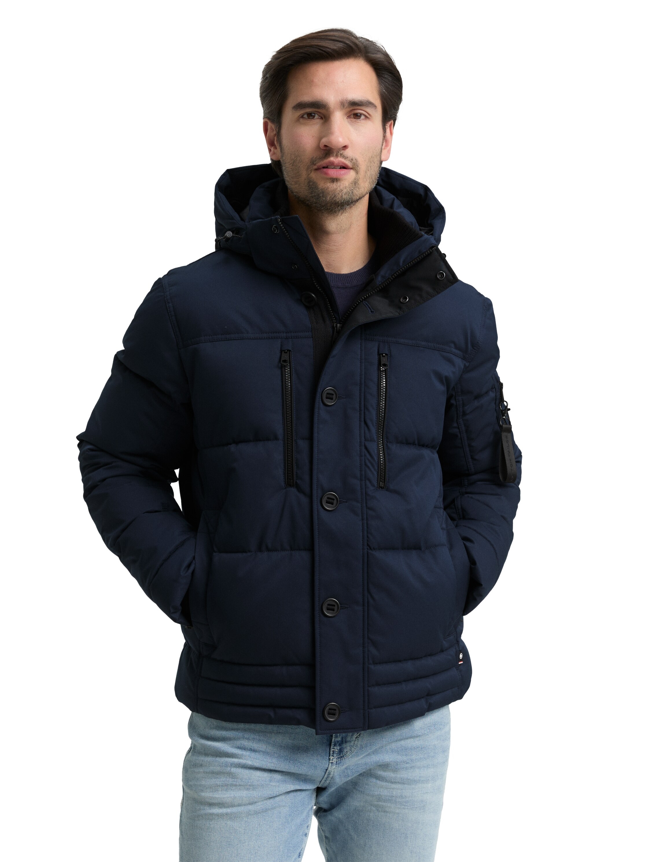 TOM TAILOR Steppjacke mit Kapuze mit Kapuze