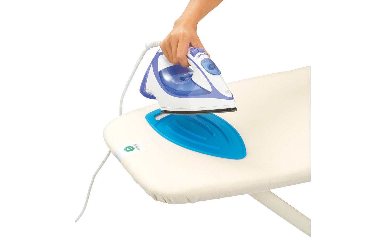 Brabantia Tischbügelbrett »Fading Lines Bügeln im Sitzen«, Bügelfläche 135 cmx47 cm