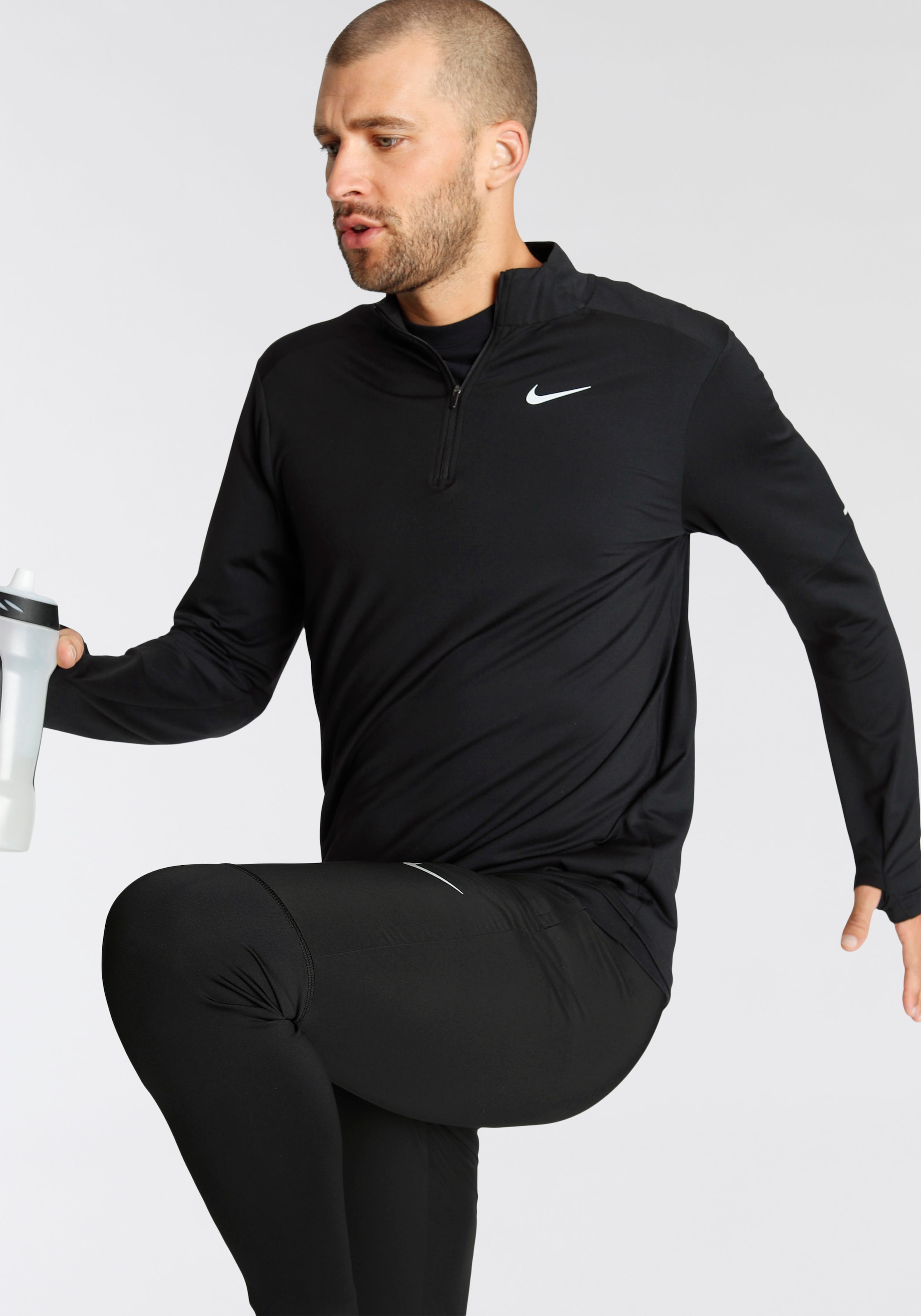 Nike Laufshirt »Dri-FIT Element Men's 1/-Zip Running Top«