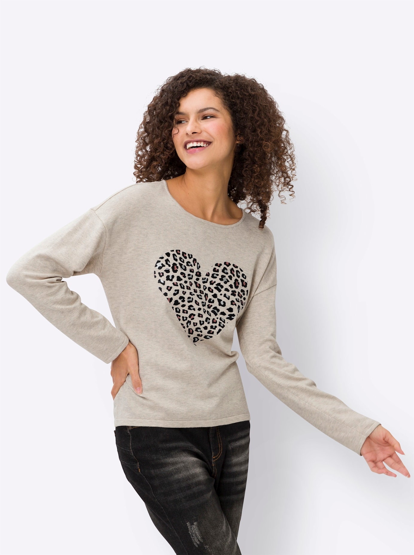 heine Rundhalspullover »Pullover«