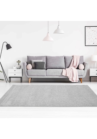 Carpet City Teppich »Moda Soft 2081«, rechteckig, 11 mm Höhe, Kurzflor, Uni-Farben,... kaufen