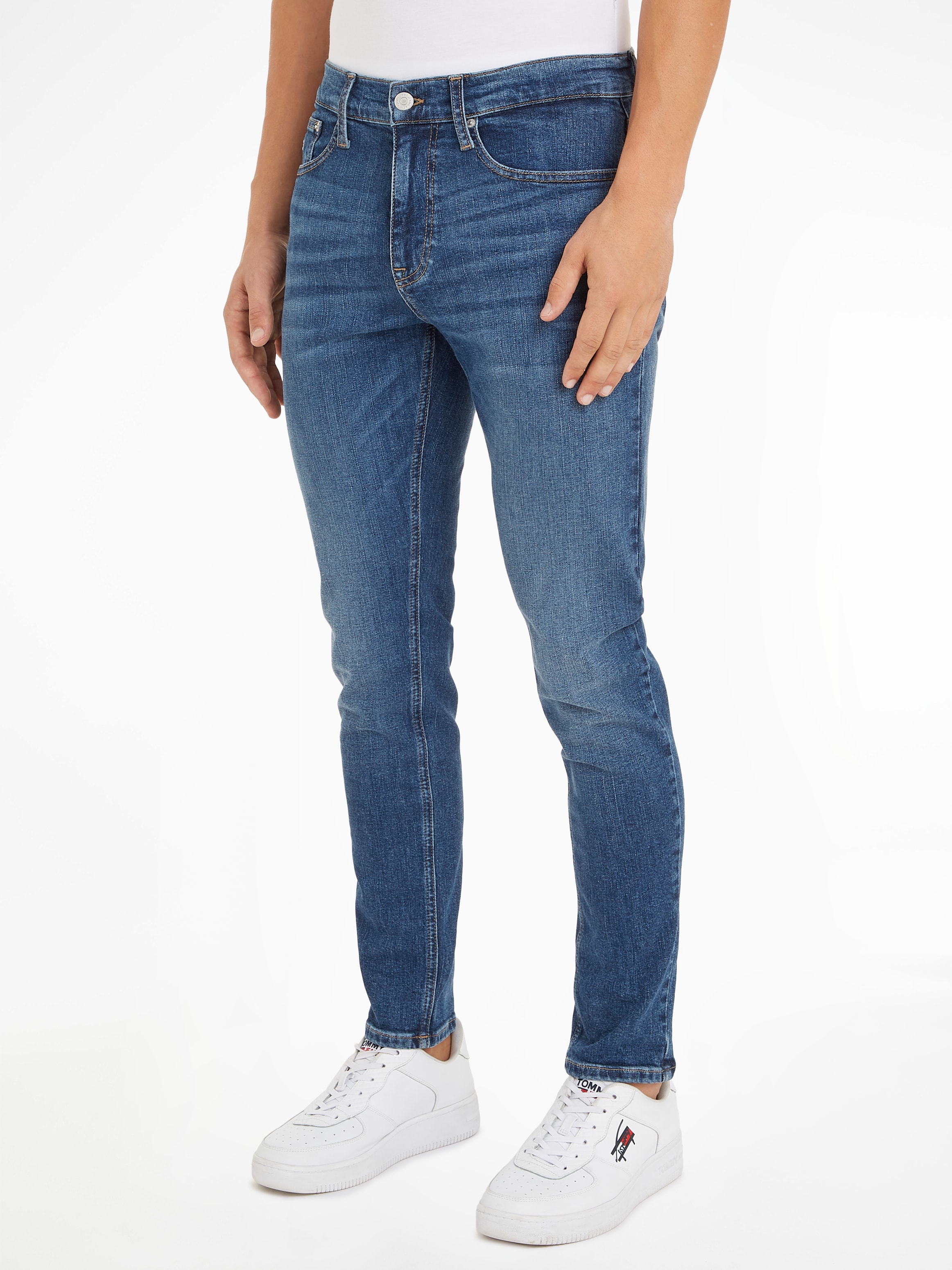 Tommy Jeans Slim-fit-Jeans »AUSTIN SLIM TPRD«, schmal zulaufendes Bein