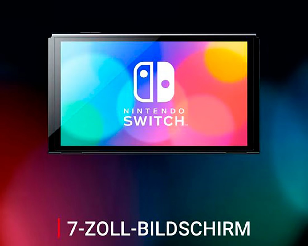 Nintendo Switch Konsolen-Set »OLED weiss inkl. Mario Party Jamboree und exklusiver Nintendo Decke«