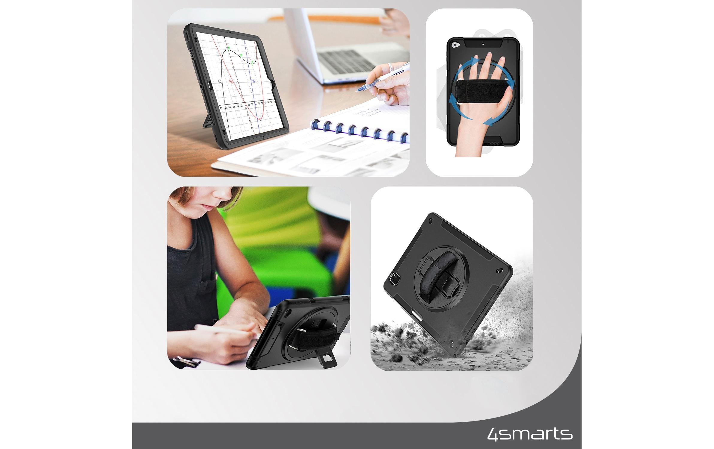 4smarts Tablet-Hülle »Back Cover Rugged GRIP Galaxy Tab S9 FE«, 27,7 cm (10,9 Zoll)