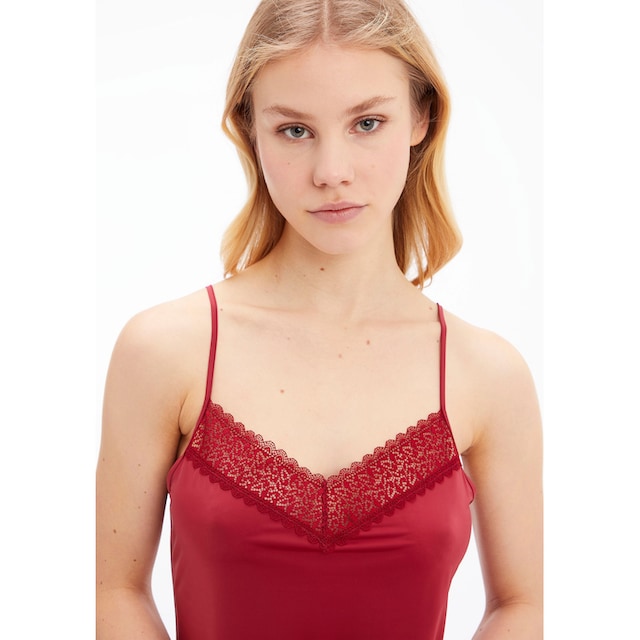 ❤ Calvin Klein Nachthemd »CHEMISE«, mit zarter Spitze am Ausschnitt  bestellen im Jelmoli-Online Shop