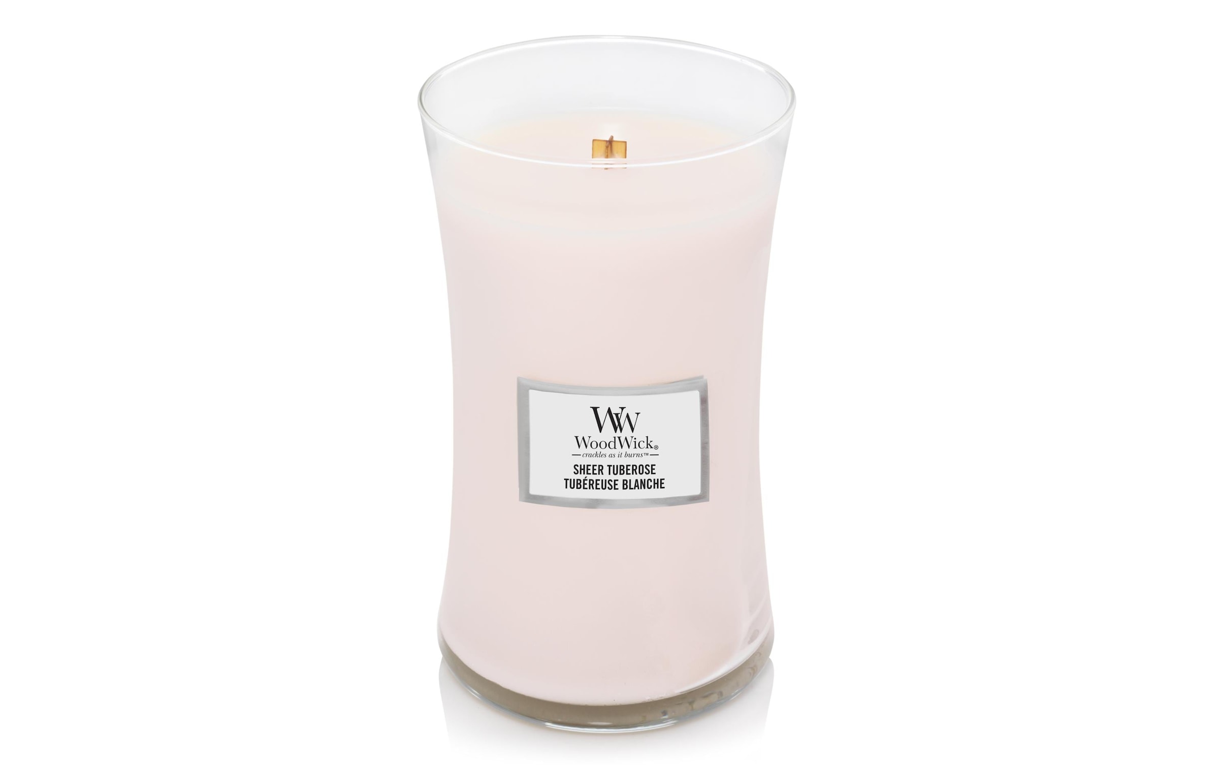 Woodwick Duftkerze »Sheer Tuberose Large Jar«