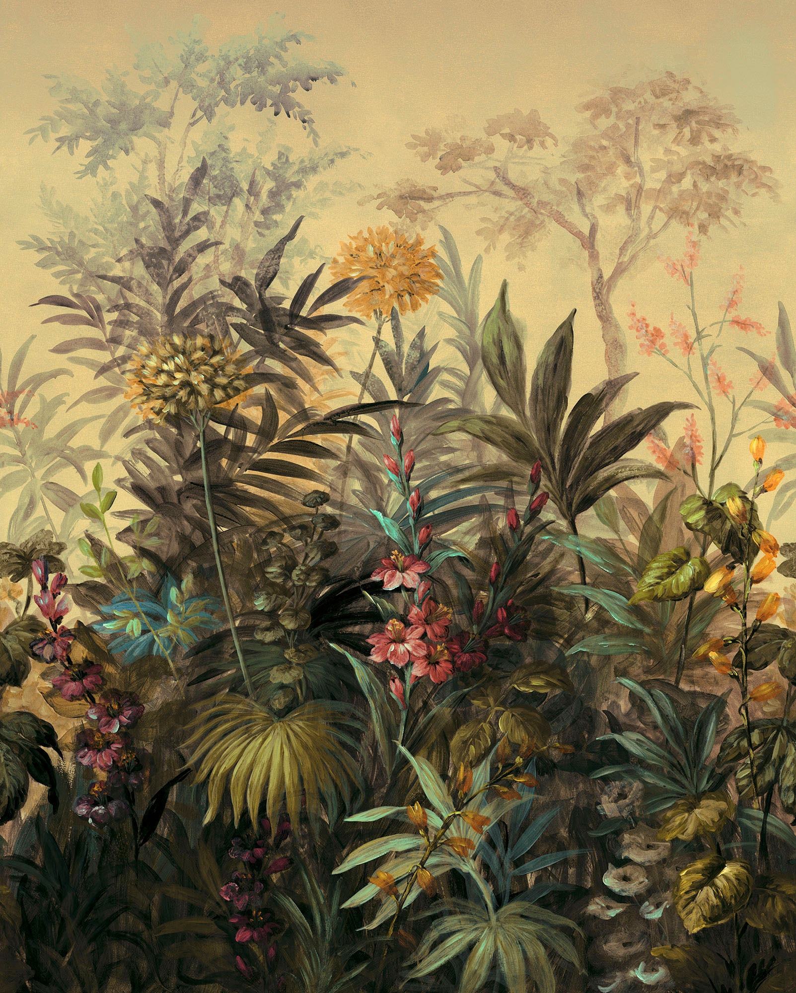 Komar Fototapete »Digitaldruck Vlies - Hernandez - Grösse 200 x 250 cm«, bedruckt, Wohnzimmer, Schlafzimmer
