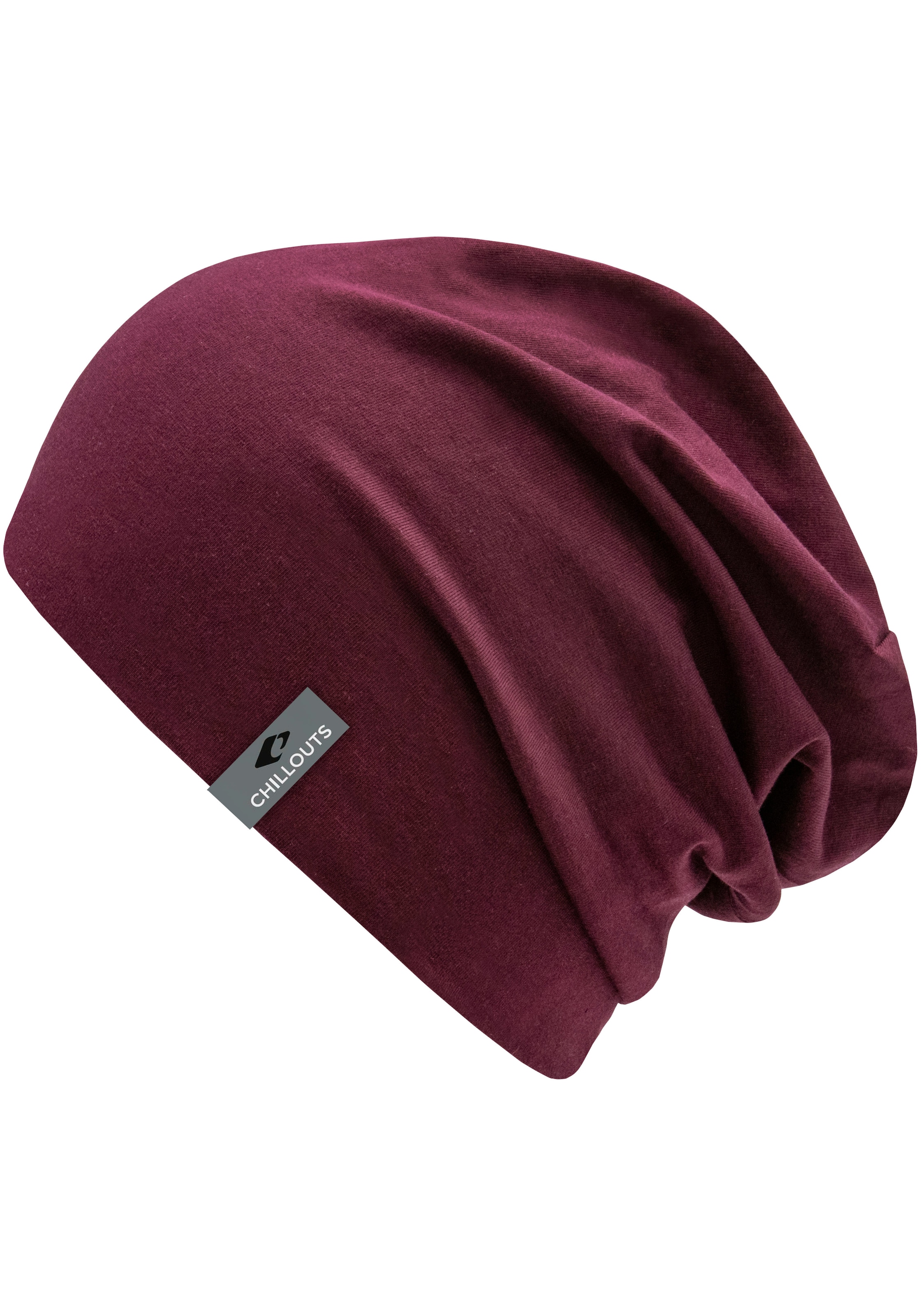 chillouts Beanie »Acapulco Hat«, lässiger Long-Beanie-Look, Baumwoll-Elasthan-Mix