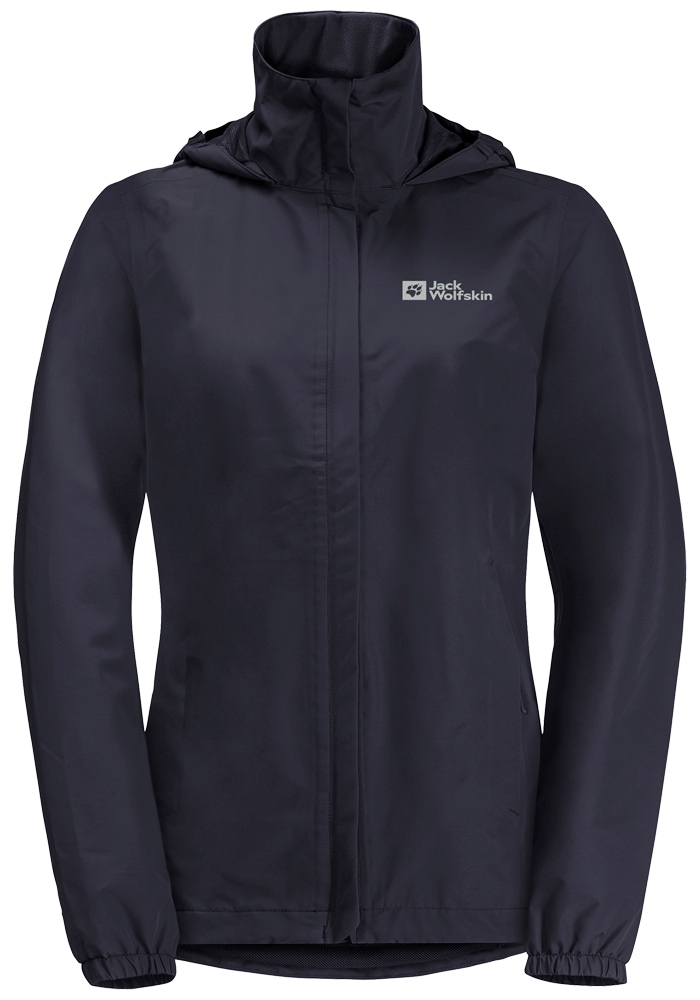 Jack Wolfskin Outdoorjacke »STORMY POINT 2L JKT W«, mit Kapuze
