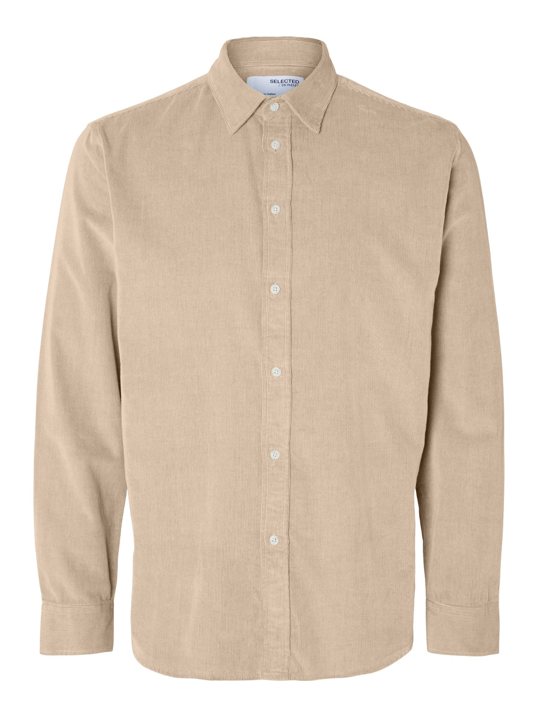 SELECTED HOMME Langarmhemd »SLHREGOWEN-CORD SHIRT LS NOOS«