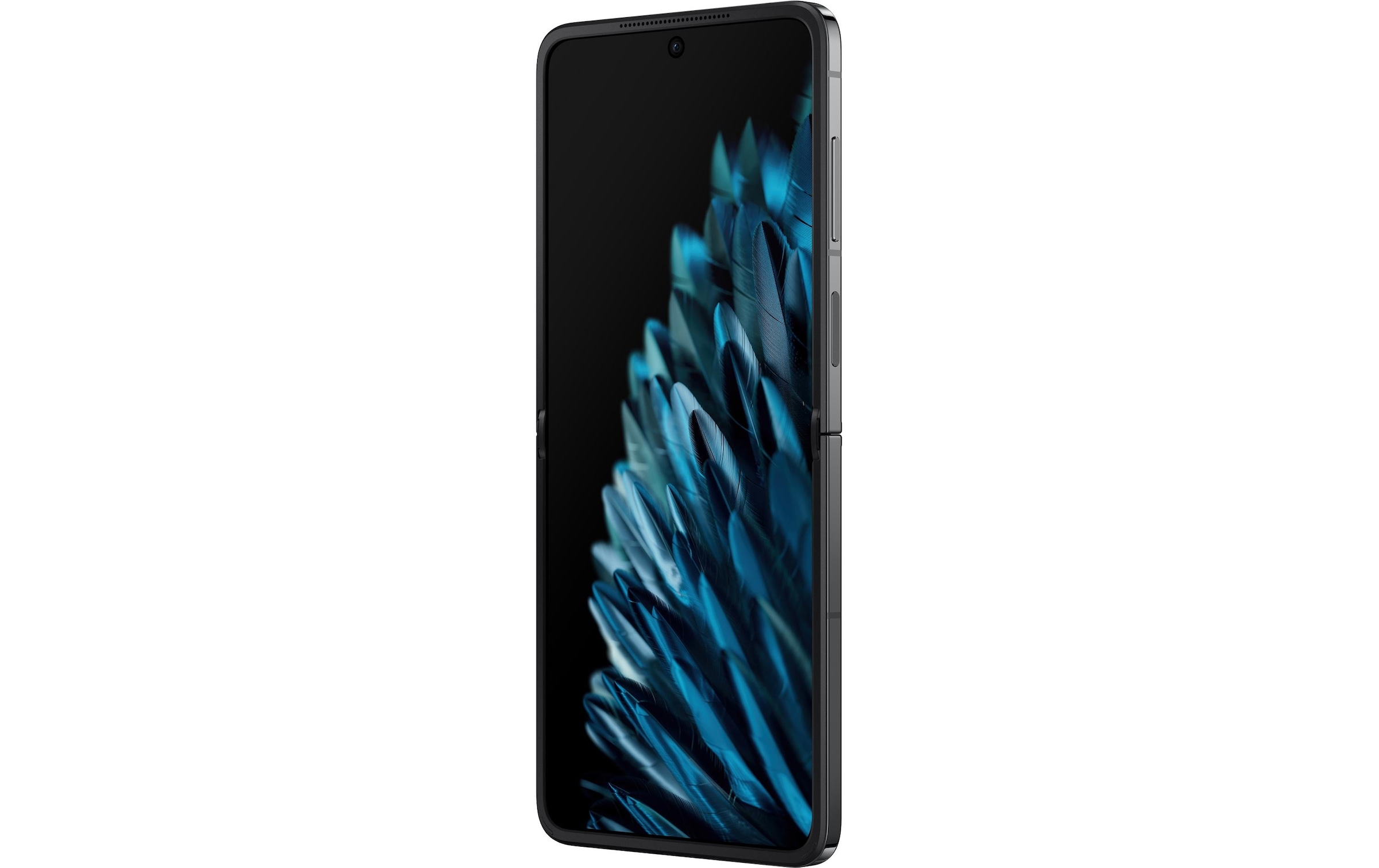 Oppo Smartphone »OPPO Find N2 Flip Astral Black«, Schwarz