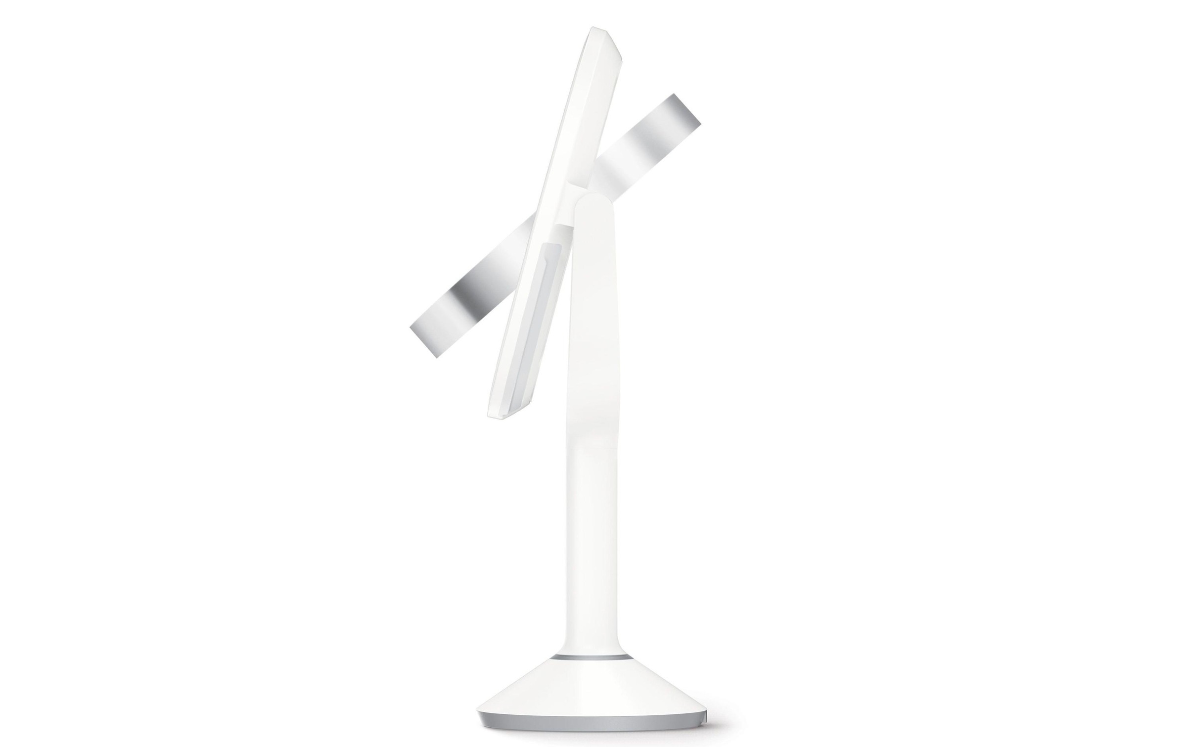 simplehuman Kosmetikspiegel »Kosmetikspiegel mit Sensor Trio Ø 20 cm Weiss«