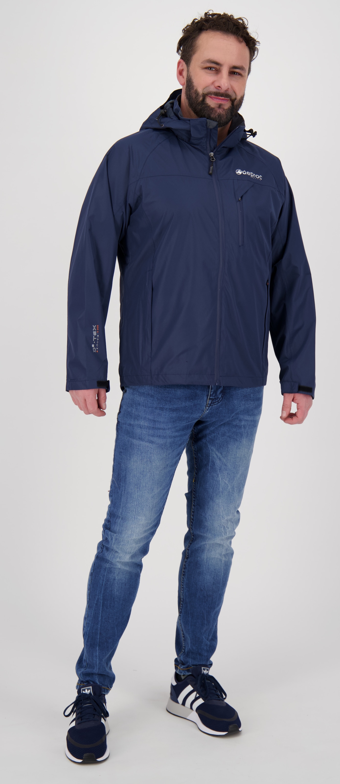 DEPROC Active Regenjacke »DURELL MEN«, auch in Grossen Grössen erhältlich