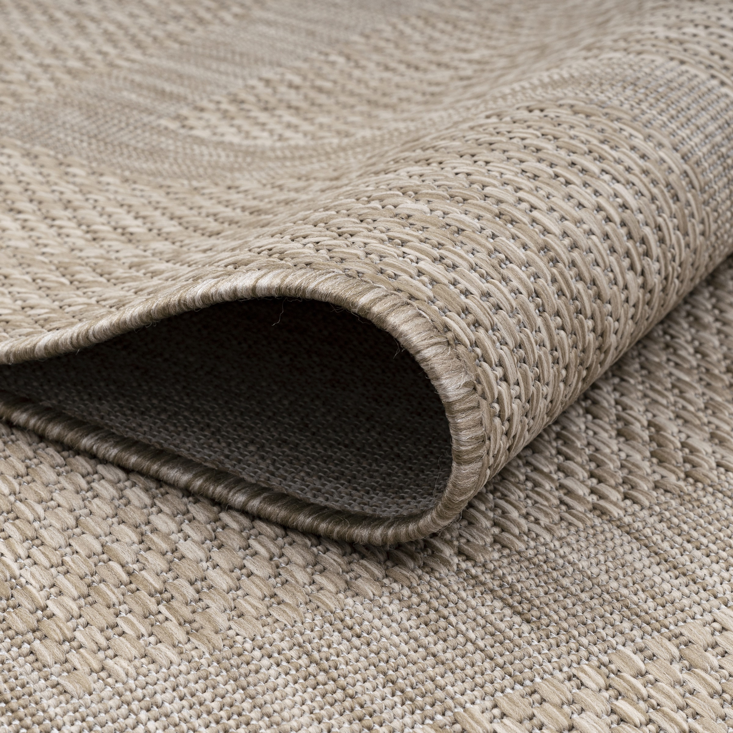 Ayyildiz Teppiche Outdoorteppich »RELAX 4311«, rund, 5 mm Höhe, pflegeleicht, robust, In- und Outdoor geeignet, grosse Farbauswahl