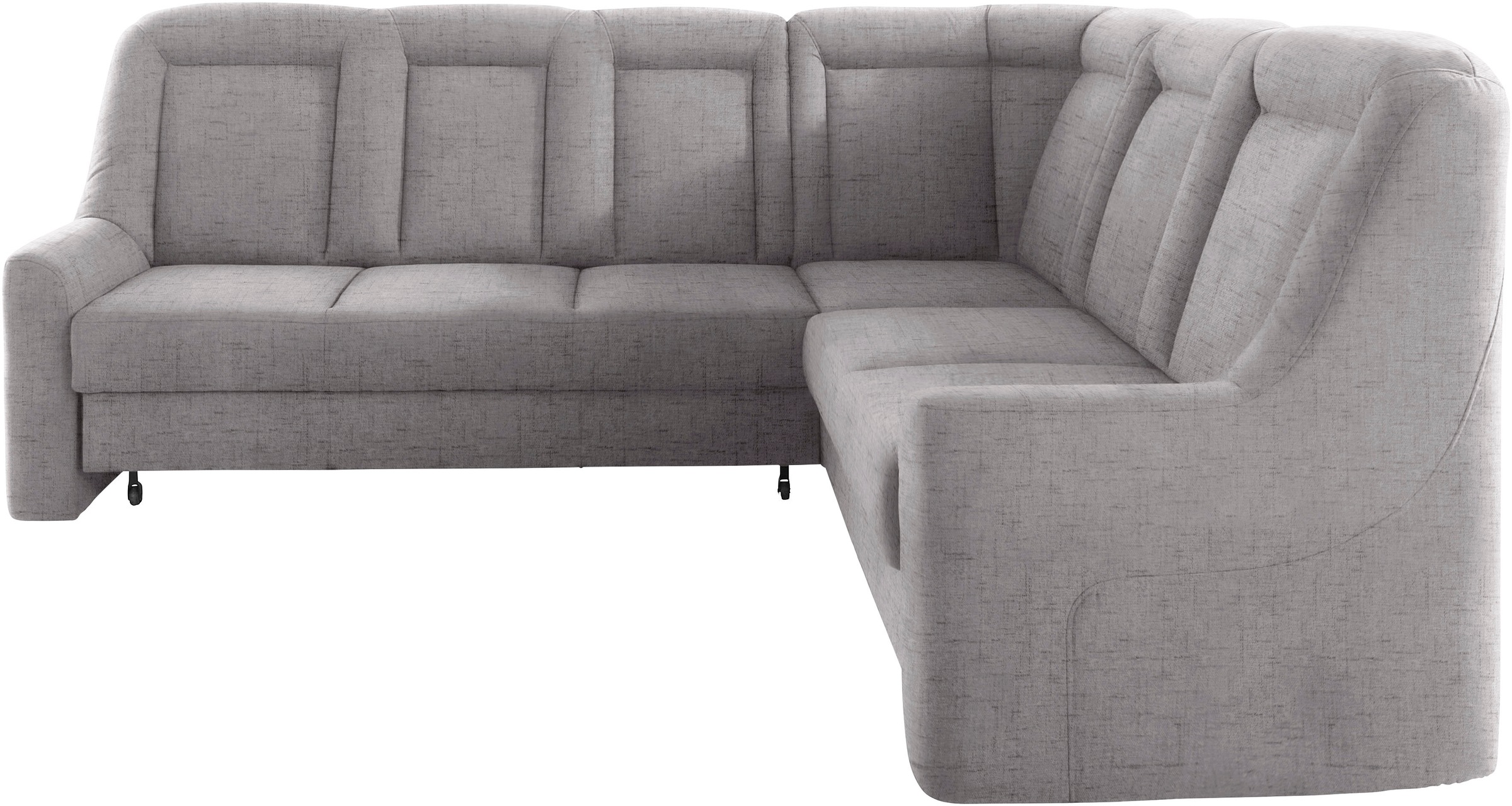 sit&more Ecksofa »Melissa L-Form«, klassisches Polsterprogramm, wahlweise Bettfunktion und Schubkasten