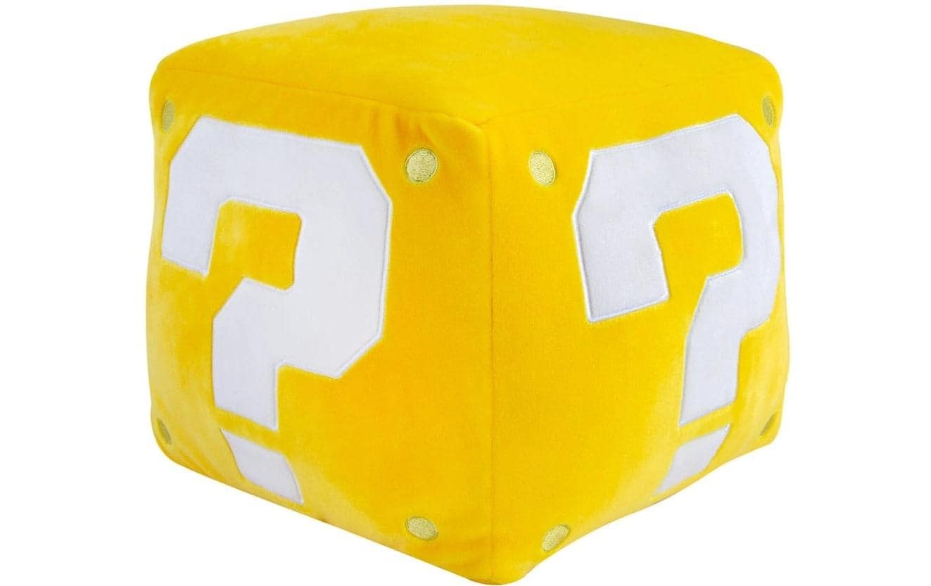 Tomy® Plüschfigur »Super Mario Mocchi-Mocchi Fragezeichenblock«