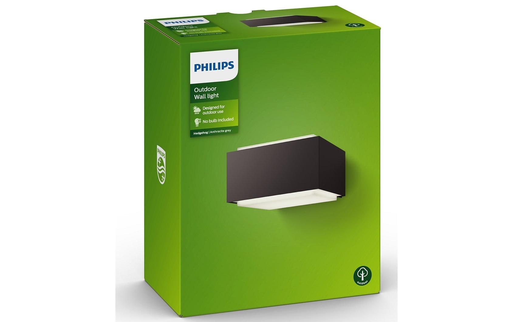 Philips Wandleuchte »Hedgehog, E27,«, 1 flammig, Leuchtmittel E27 | LED wechselbar