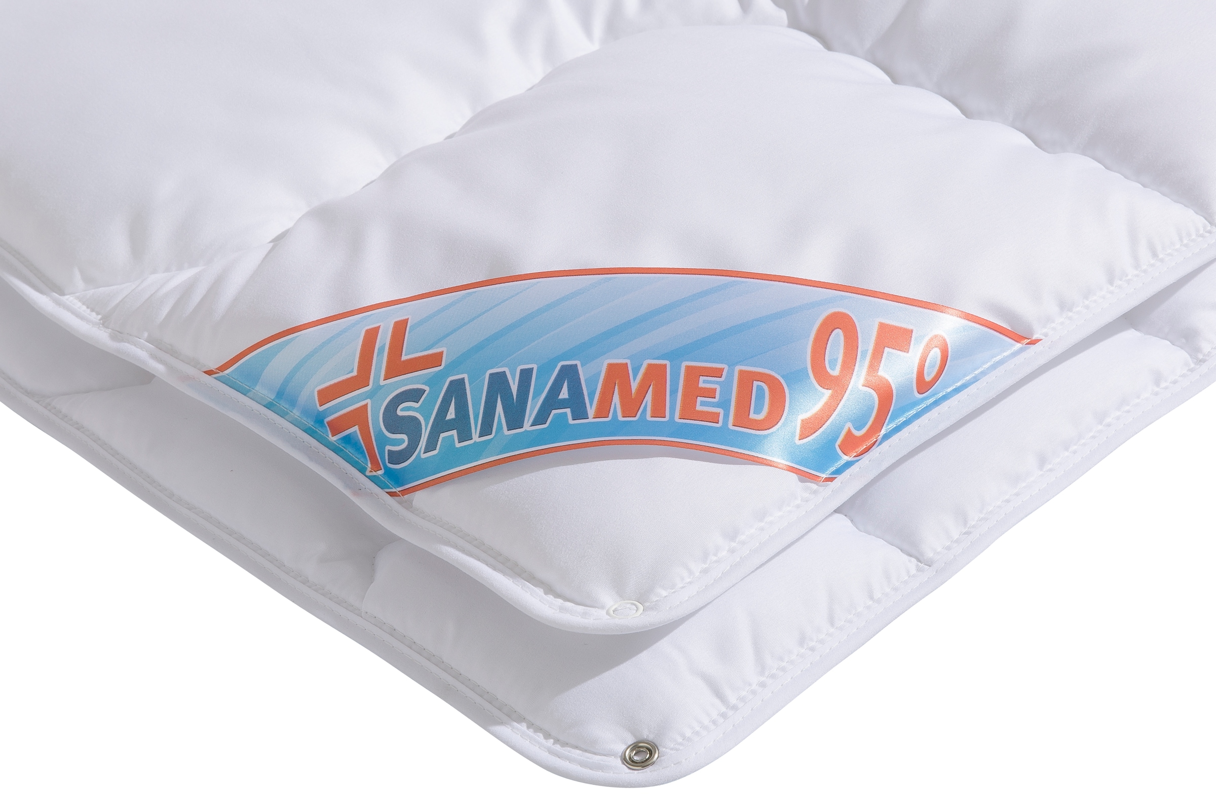 fan Kunstfaserbettdecke »Sanamed 95«, 4-Jahreszeiten, (1 St.), kochfest und langlebig